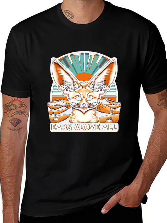 Ears Above All Fennec Fox T-Shirt