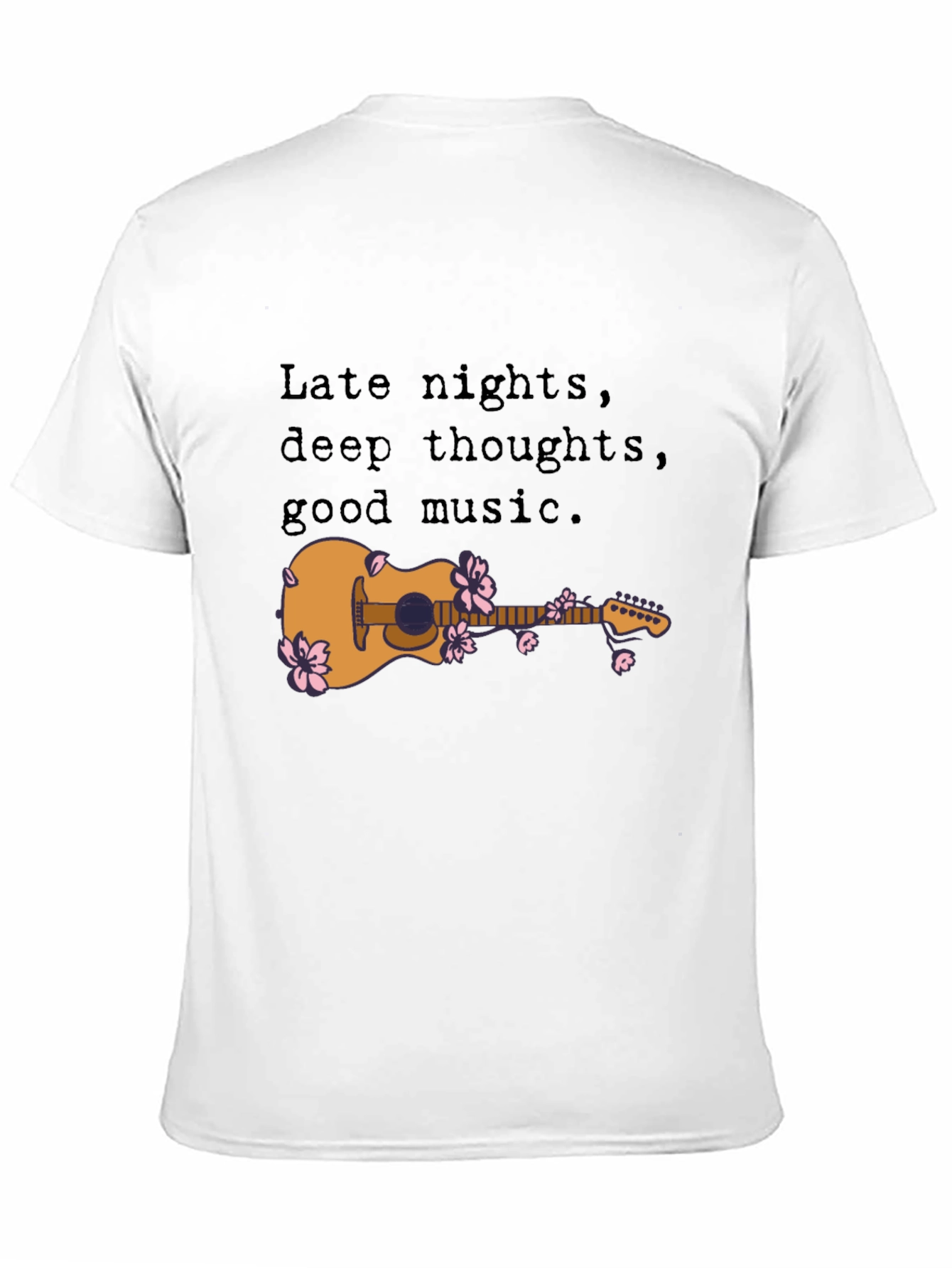 Late Nights Guitar Graphic Tee