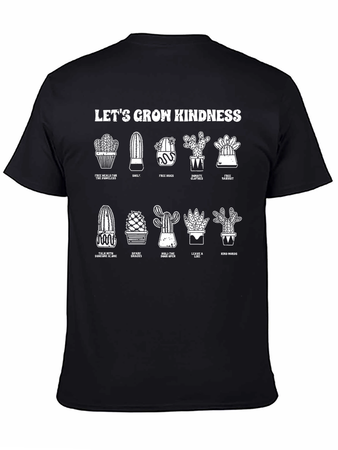 Lets Grow Kindness Graphic T-Shirt