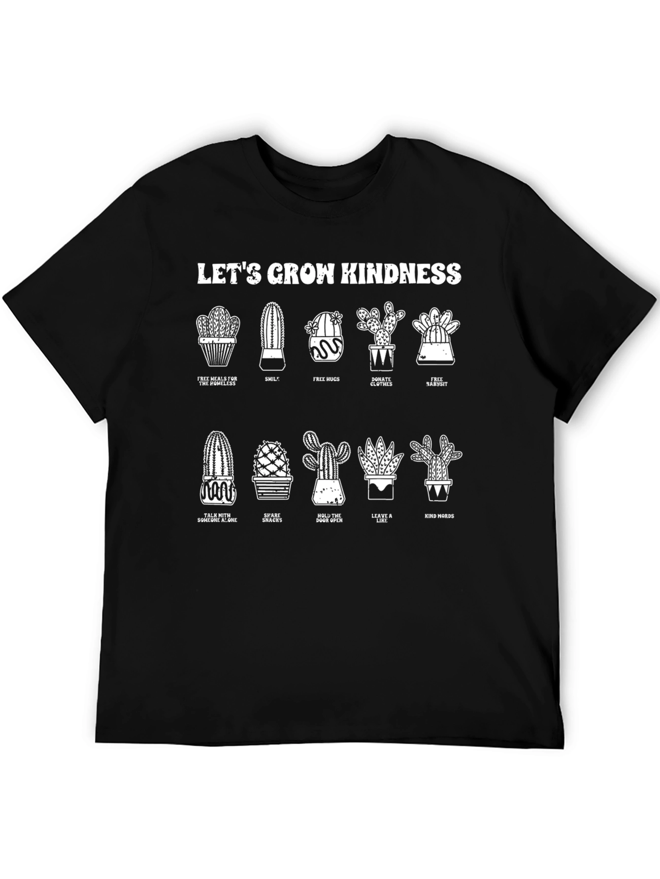 Lets Grow Kindness Graphic T-Shirt