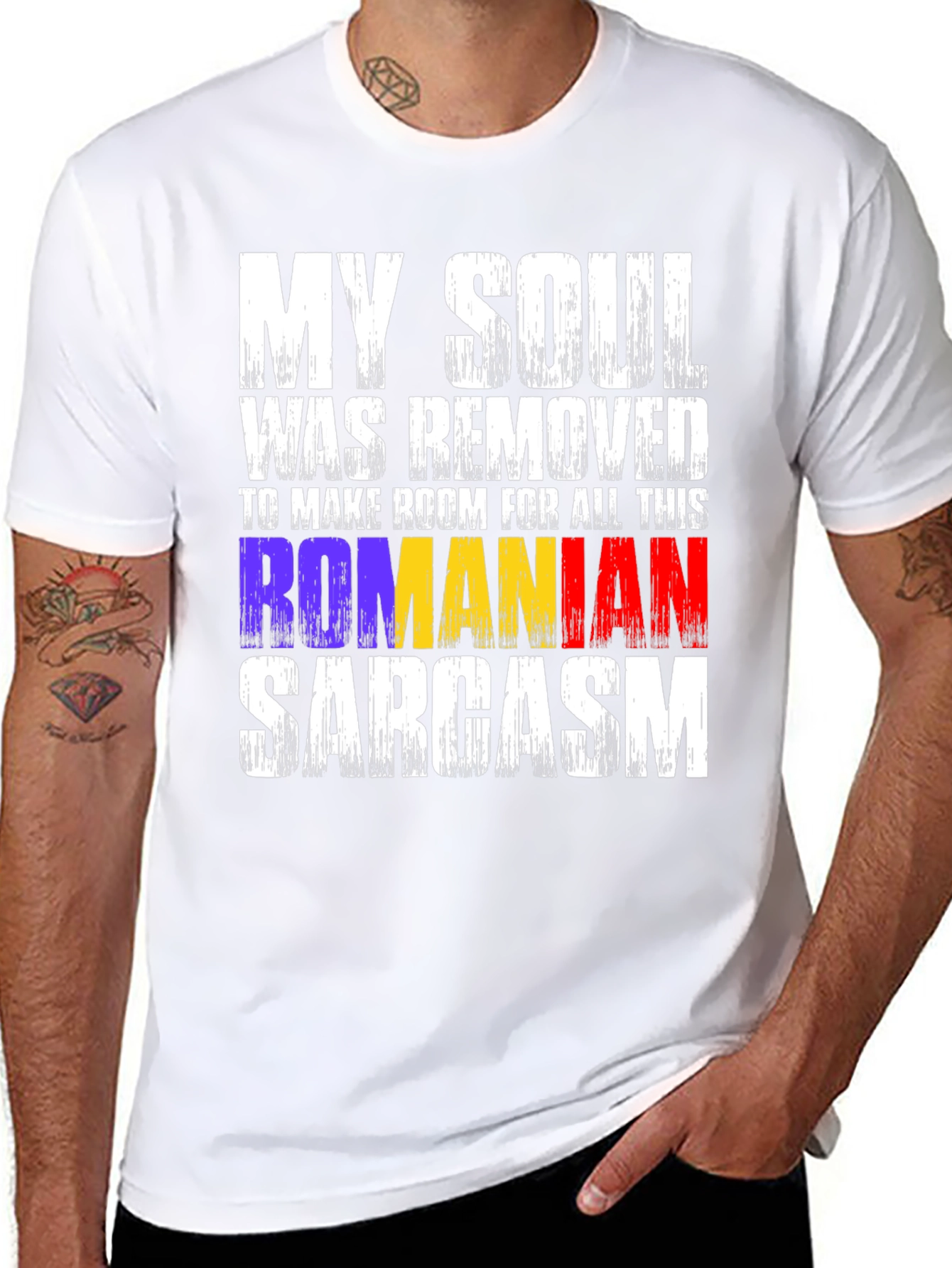 Romanian Sarcasm T-Shirt - Funny Graphic Tee