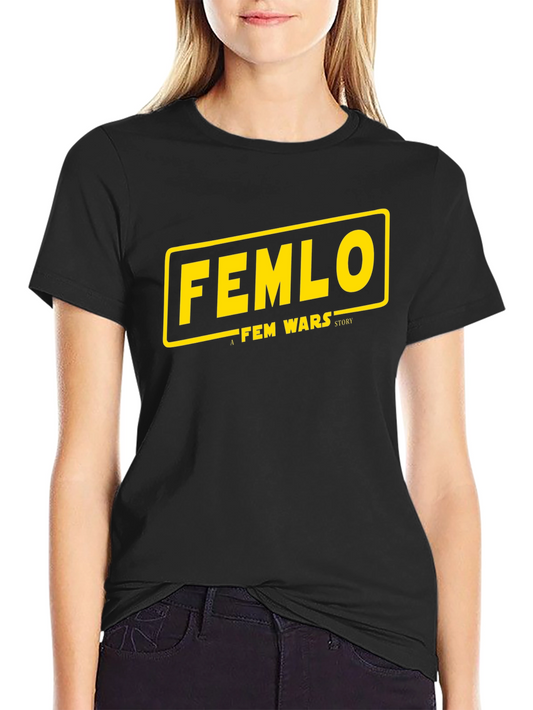 FEMLO - A FEM WARS Story Tee - Black