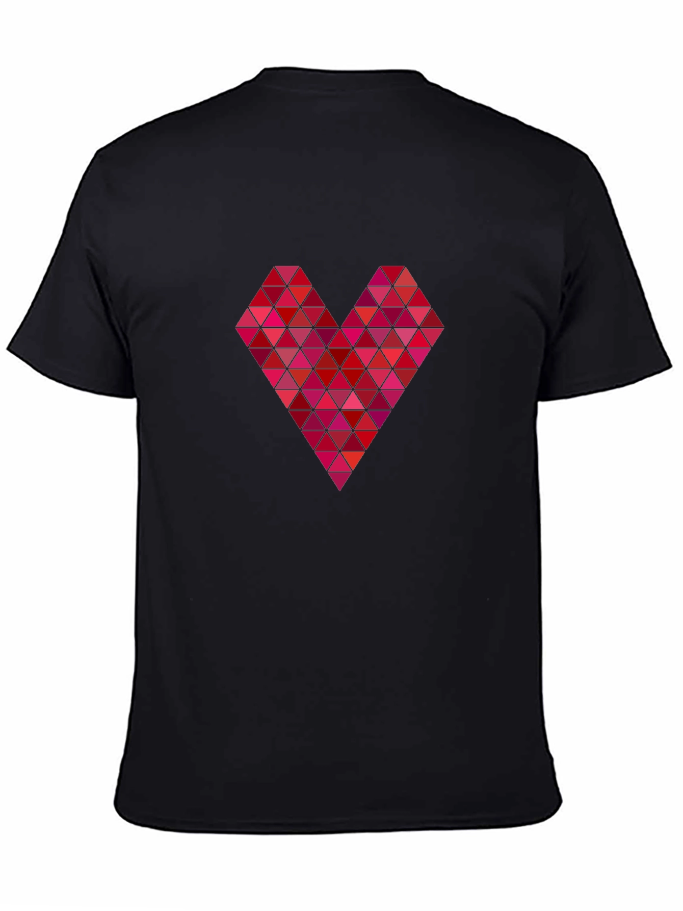 Geometric Heart T-Shirt - Love in Style!