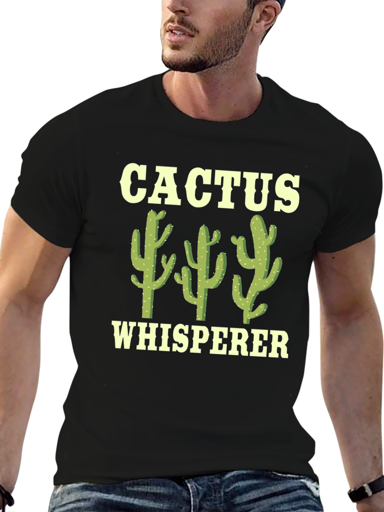 Cactus Whisperer Graphic T-Shirt