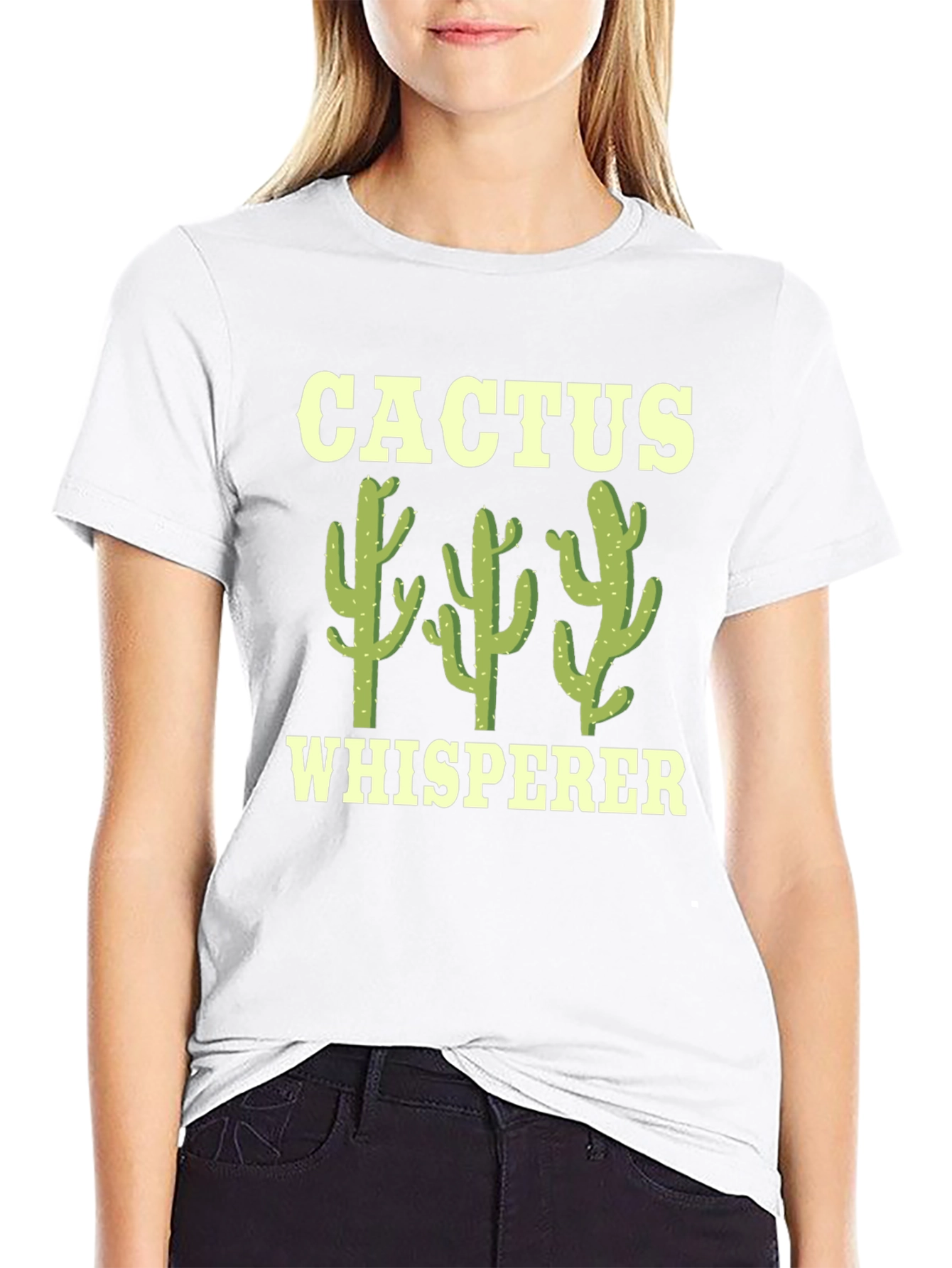 Cactus Whisperer Graphic T-Shirt
