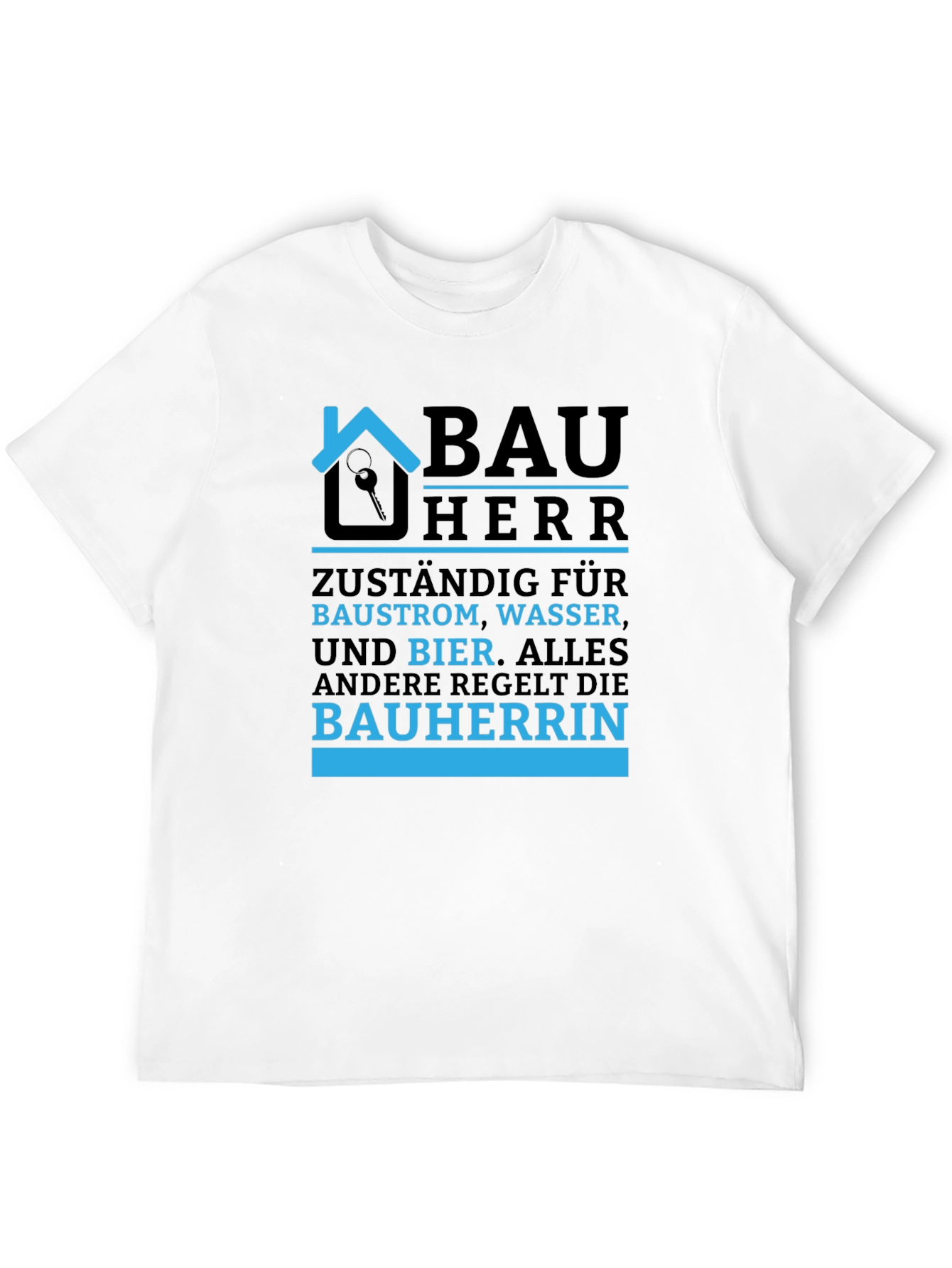 Bauherr Graphic Tee - Building & Beer T-Shirt