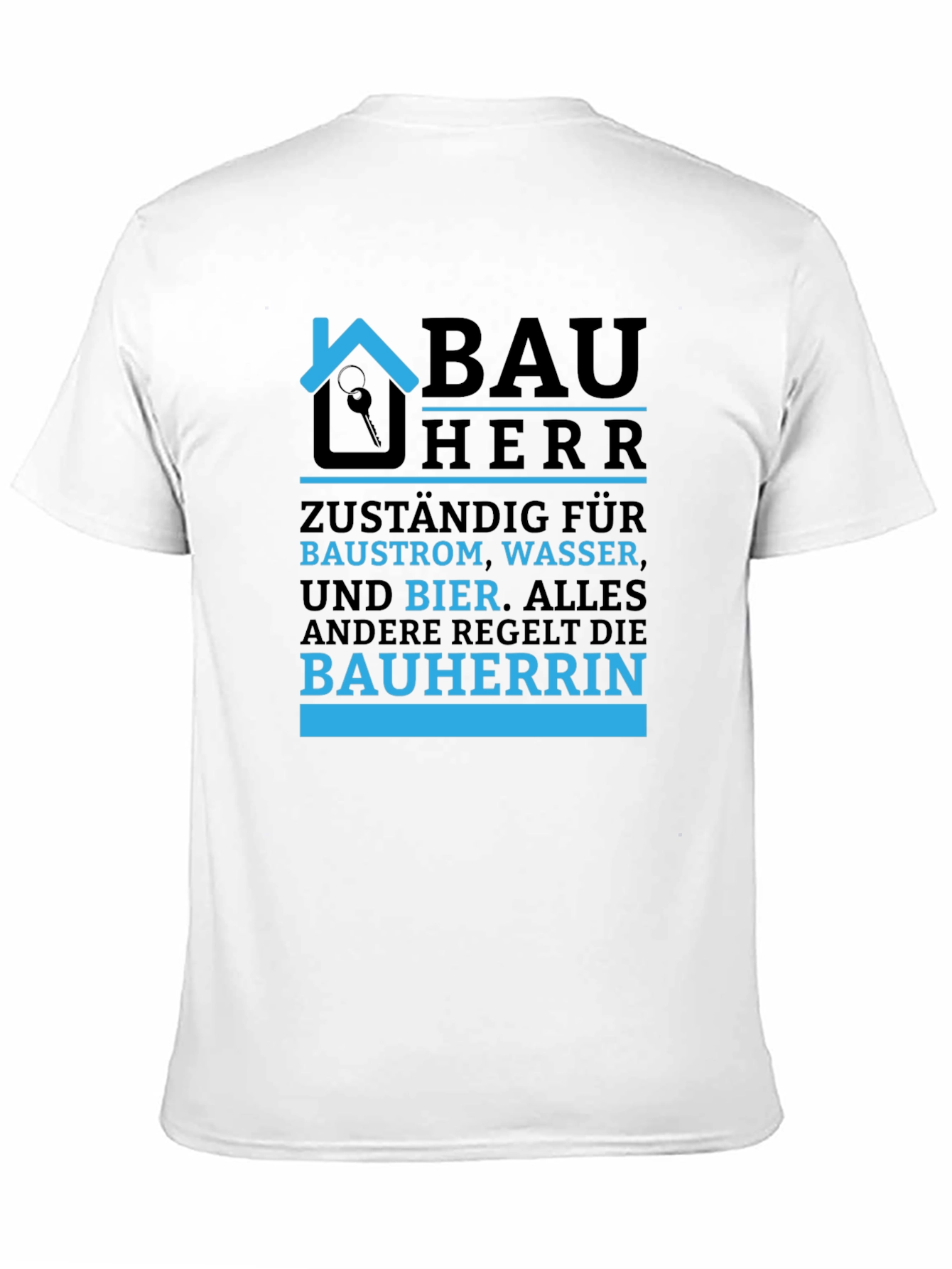 Bauherr Graphic Tee - Building & Beer T-Shirt