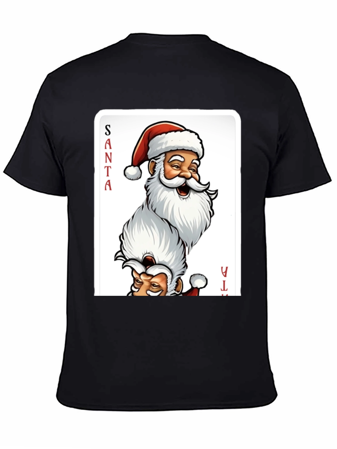 Santa Claus Playing Card T-Shirt