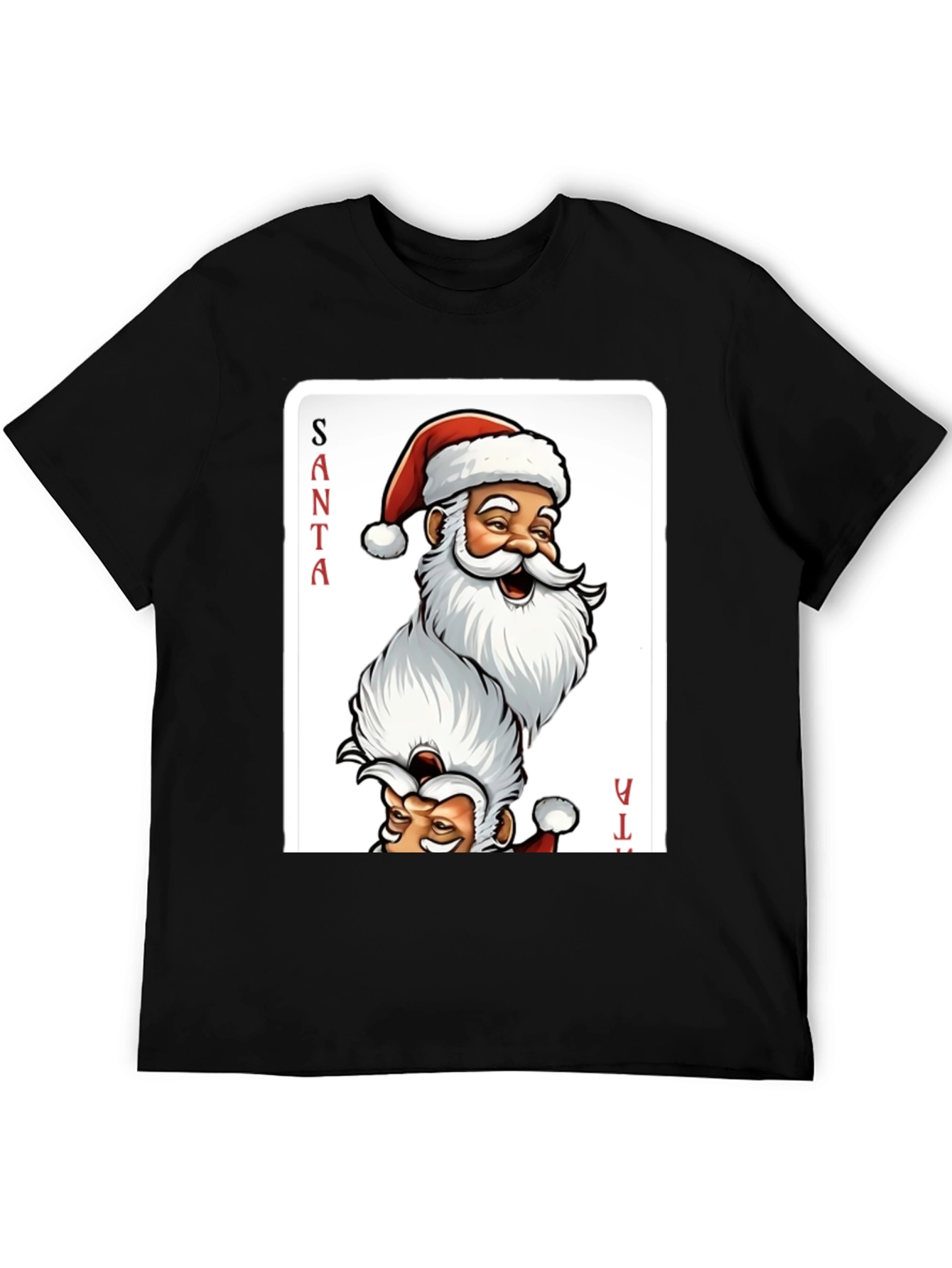 Santa Claus Playing Card T-Shirt