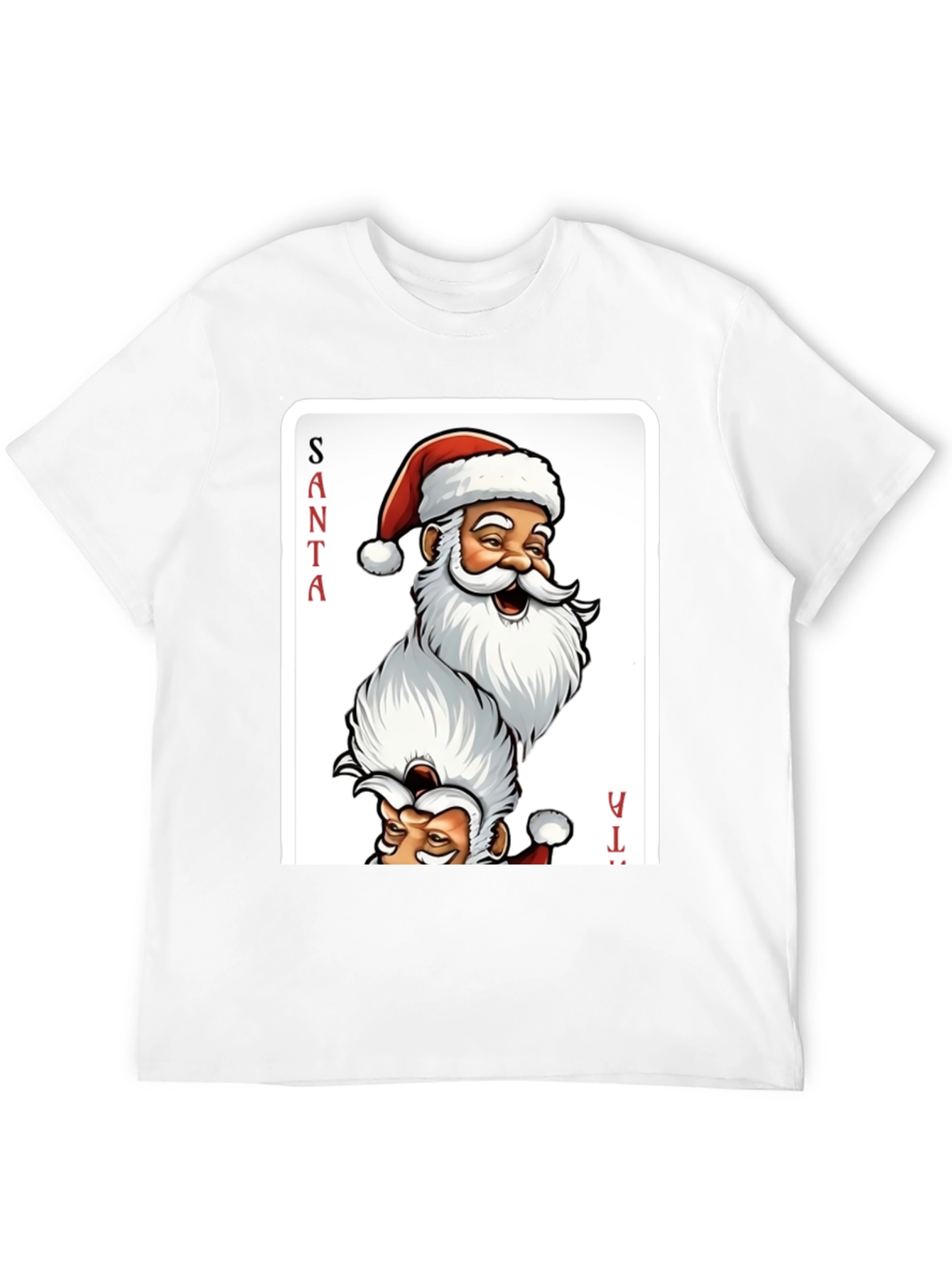 Santa Claus Playing Card T-Shirt