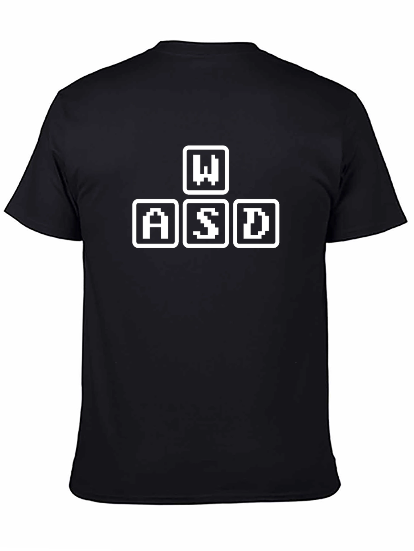 WASD Gaming Keyboard T-Shirt - Black