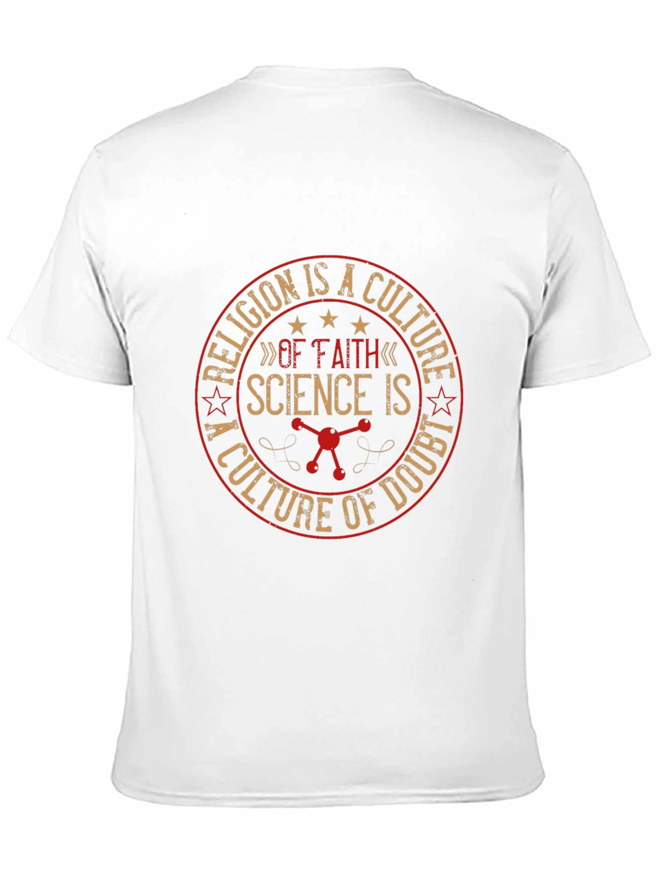 Science vs Religion Graphic Tee