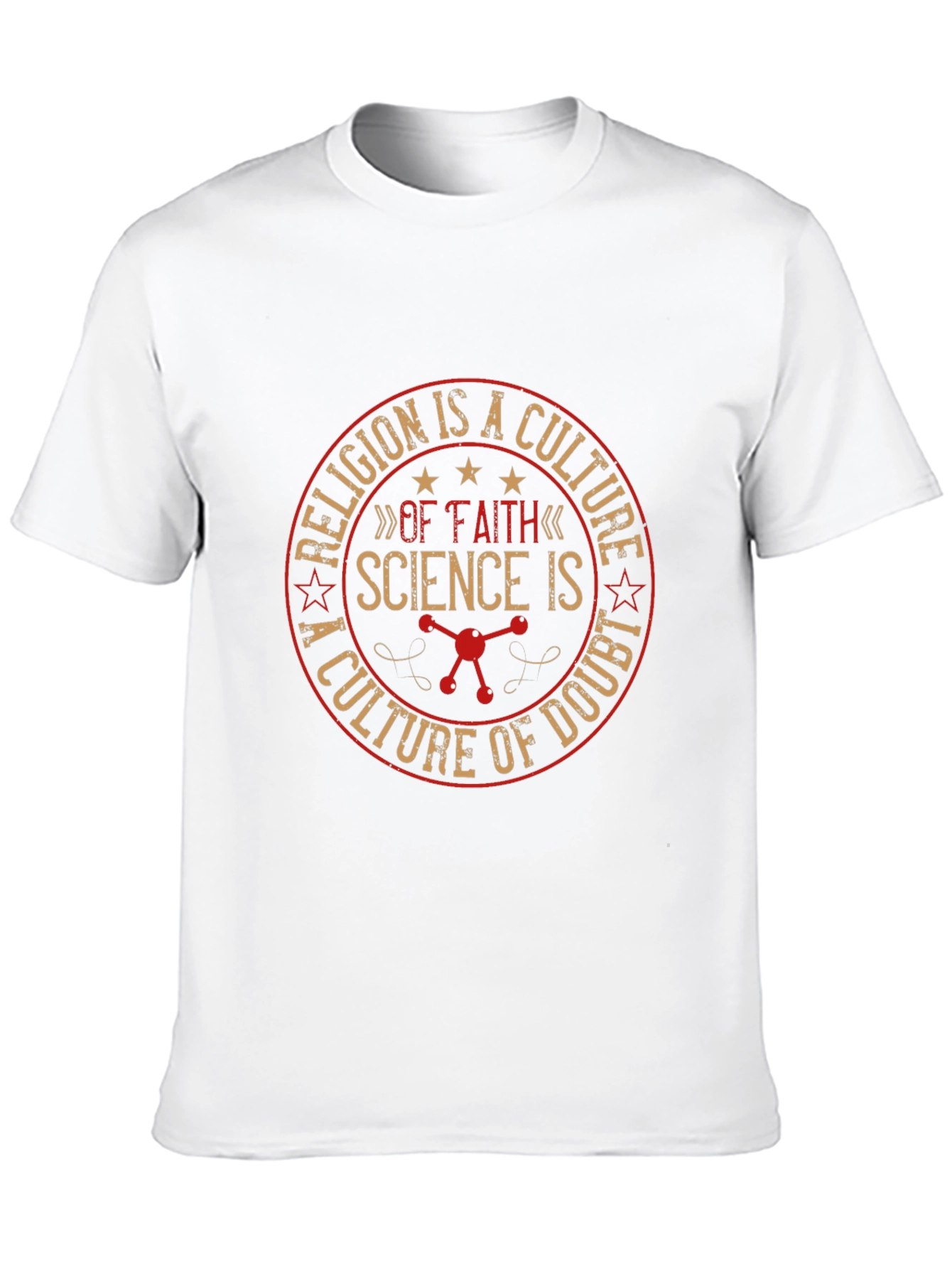 Science vs Religion Graphic Tee