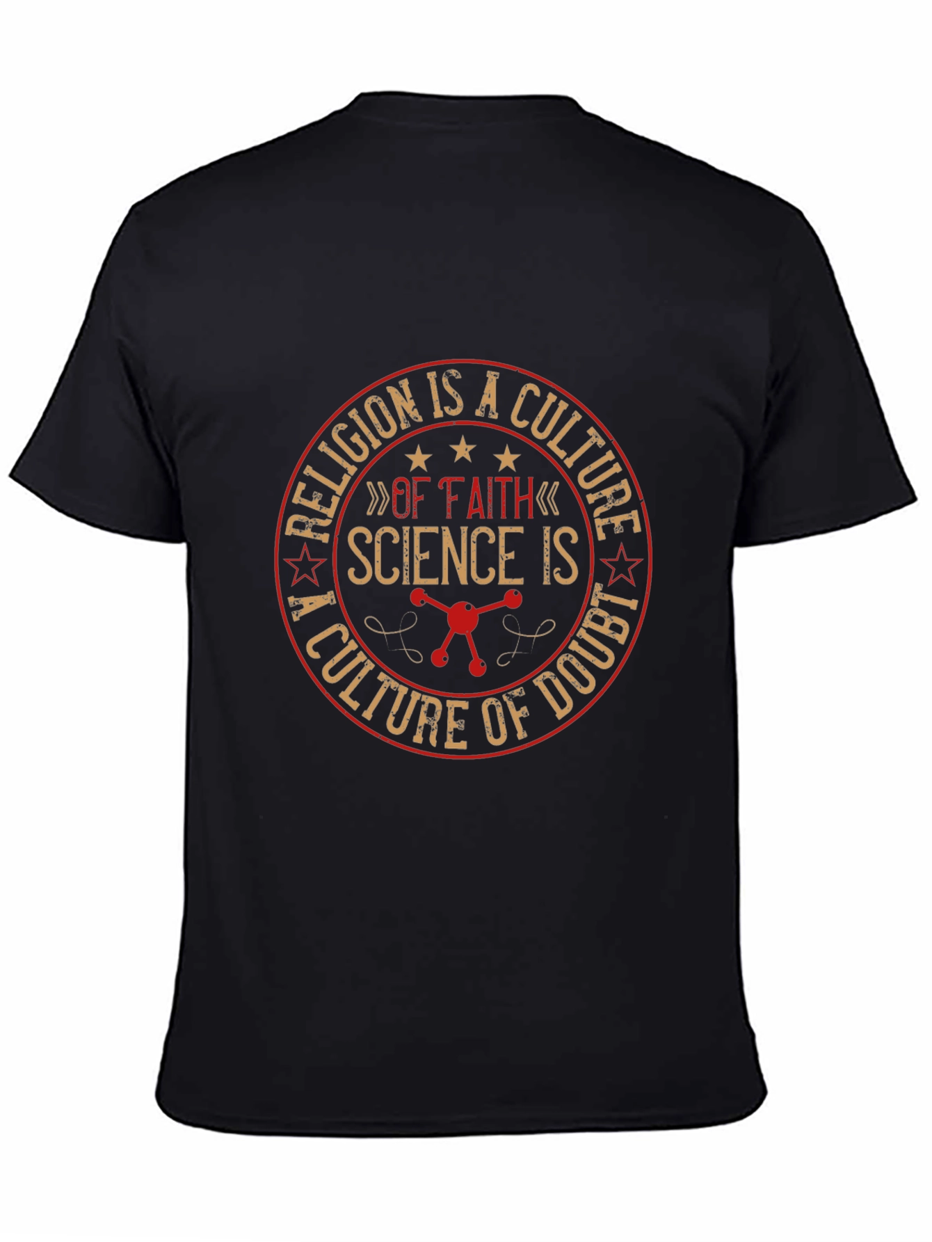 Science vs Religion Graphic Tee