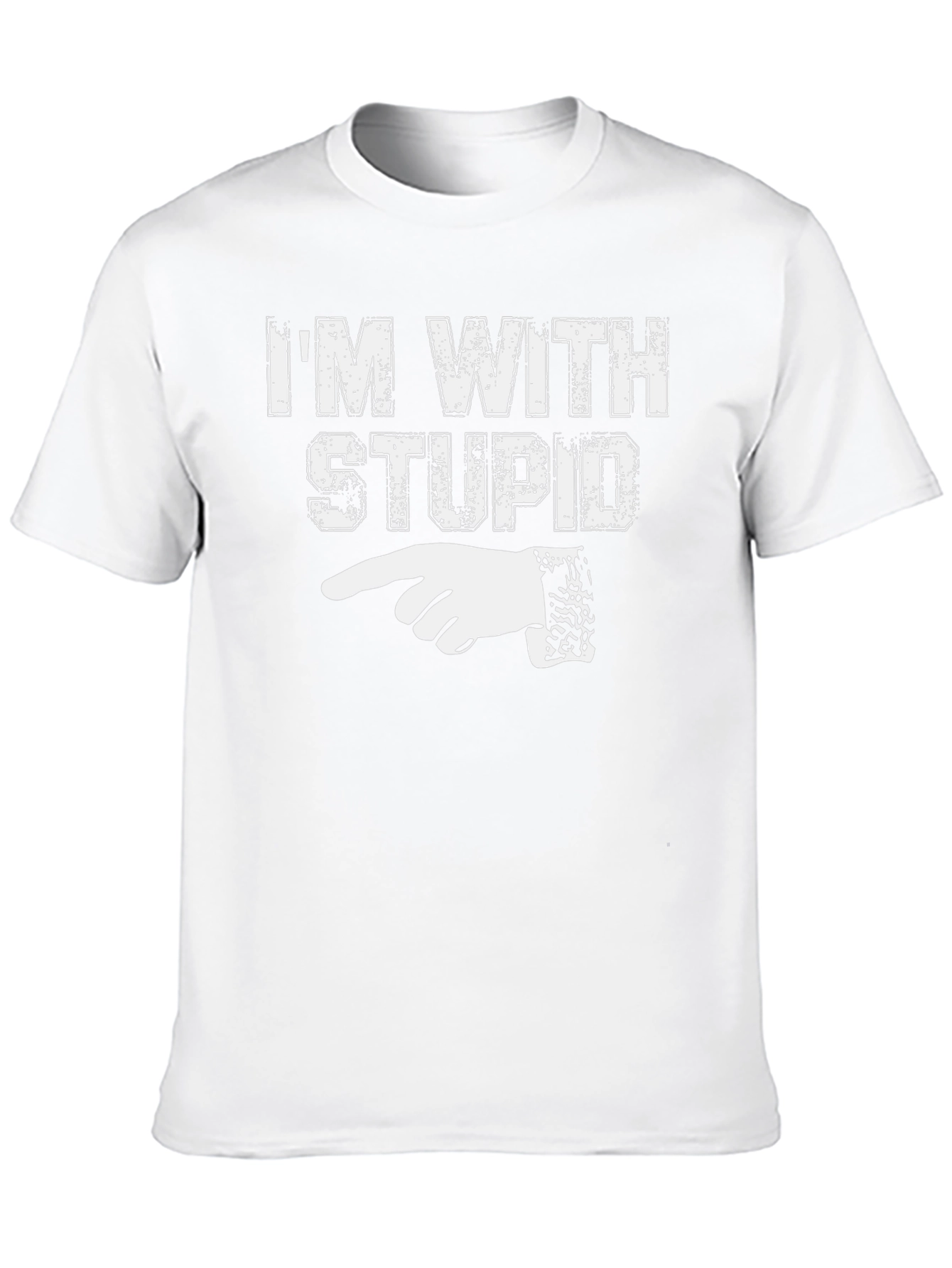 Im With Stupid Graphic Tee