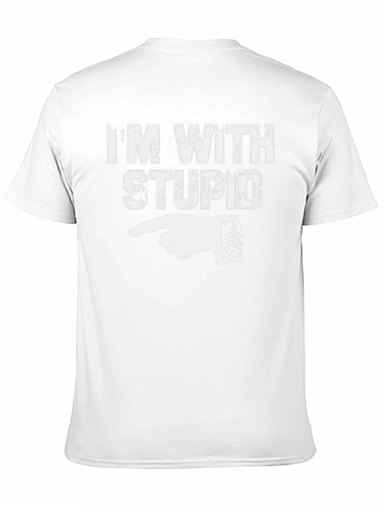 Im With Stupid Graphic Tee