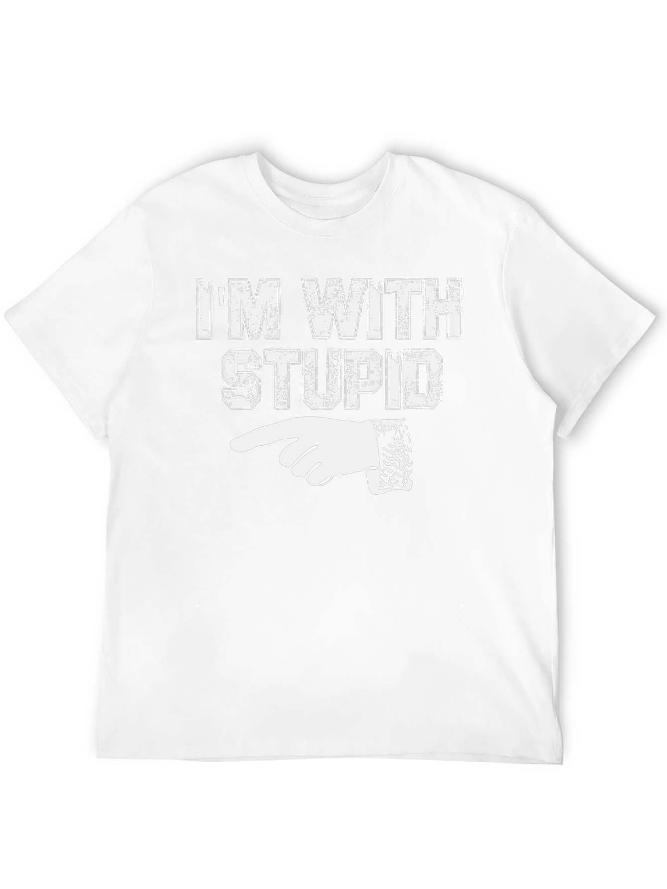 Im With Stupid Graphic Tee