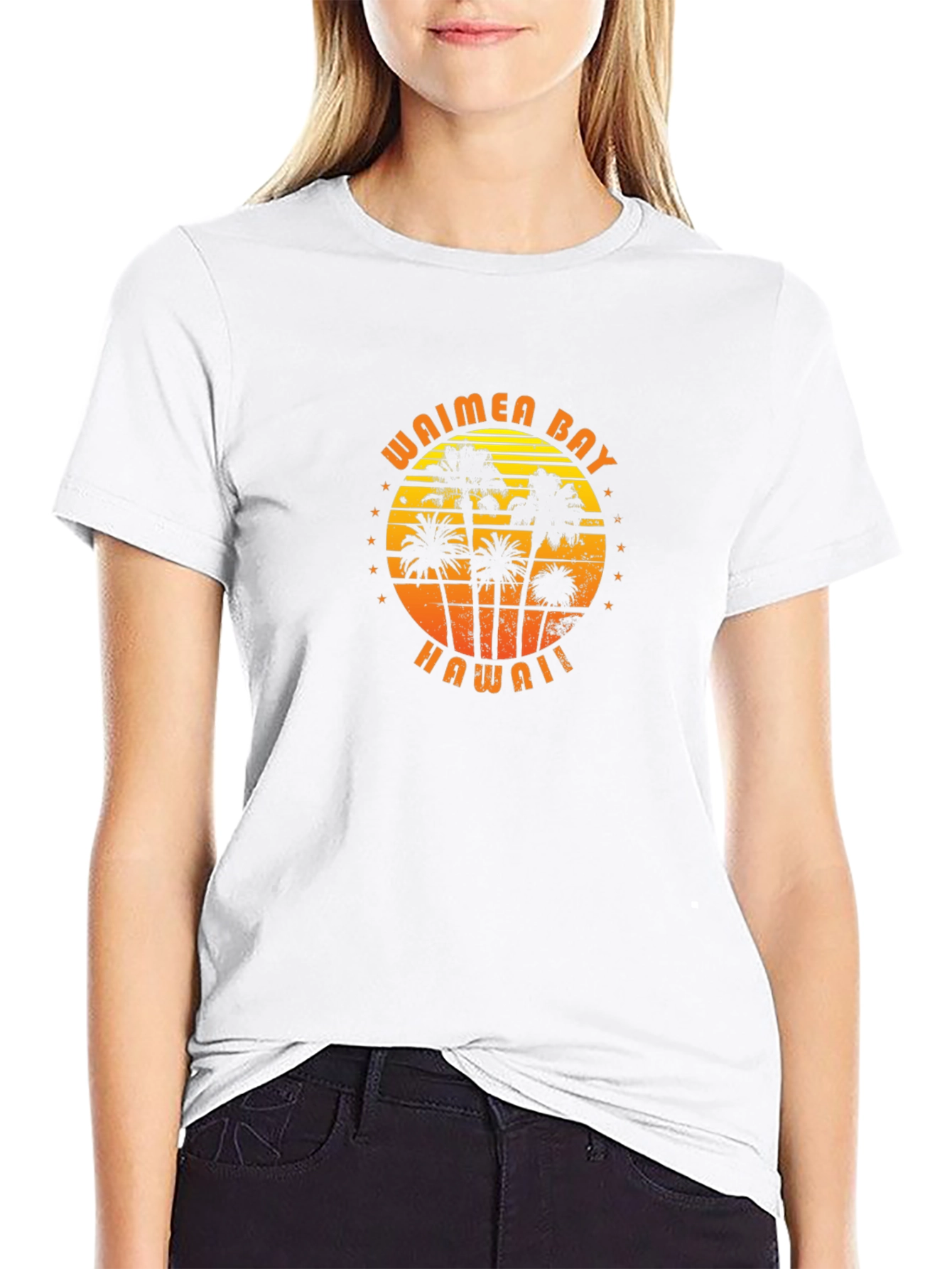 Waimea Bay Hawaii Graphic T-Shirt