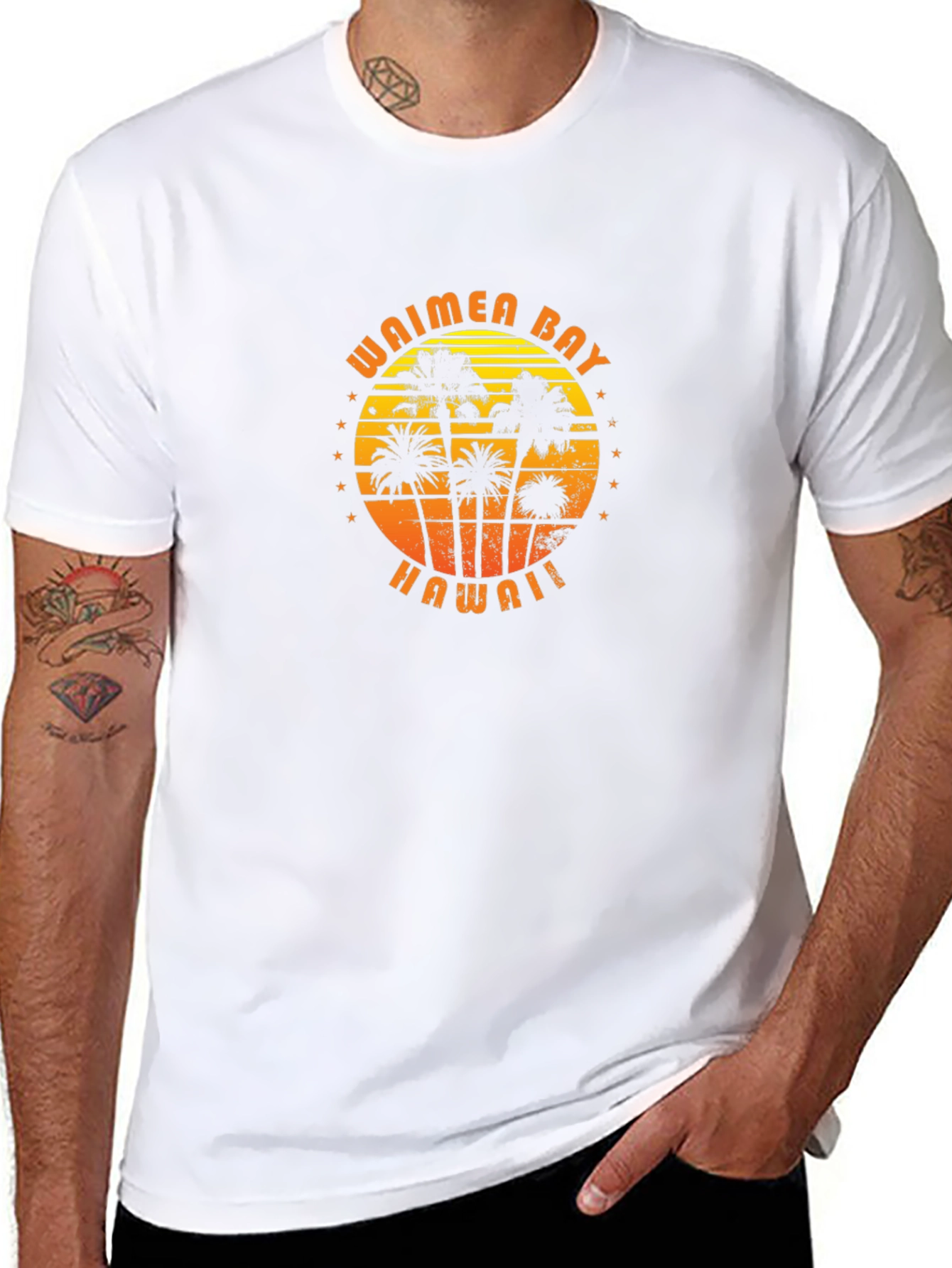 Waimea Bay Hawaii Graphic T-Shirt