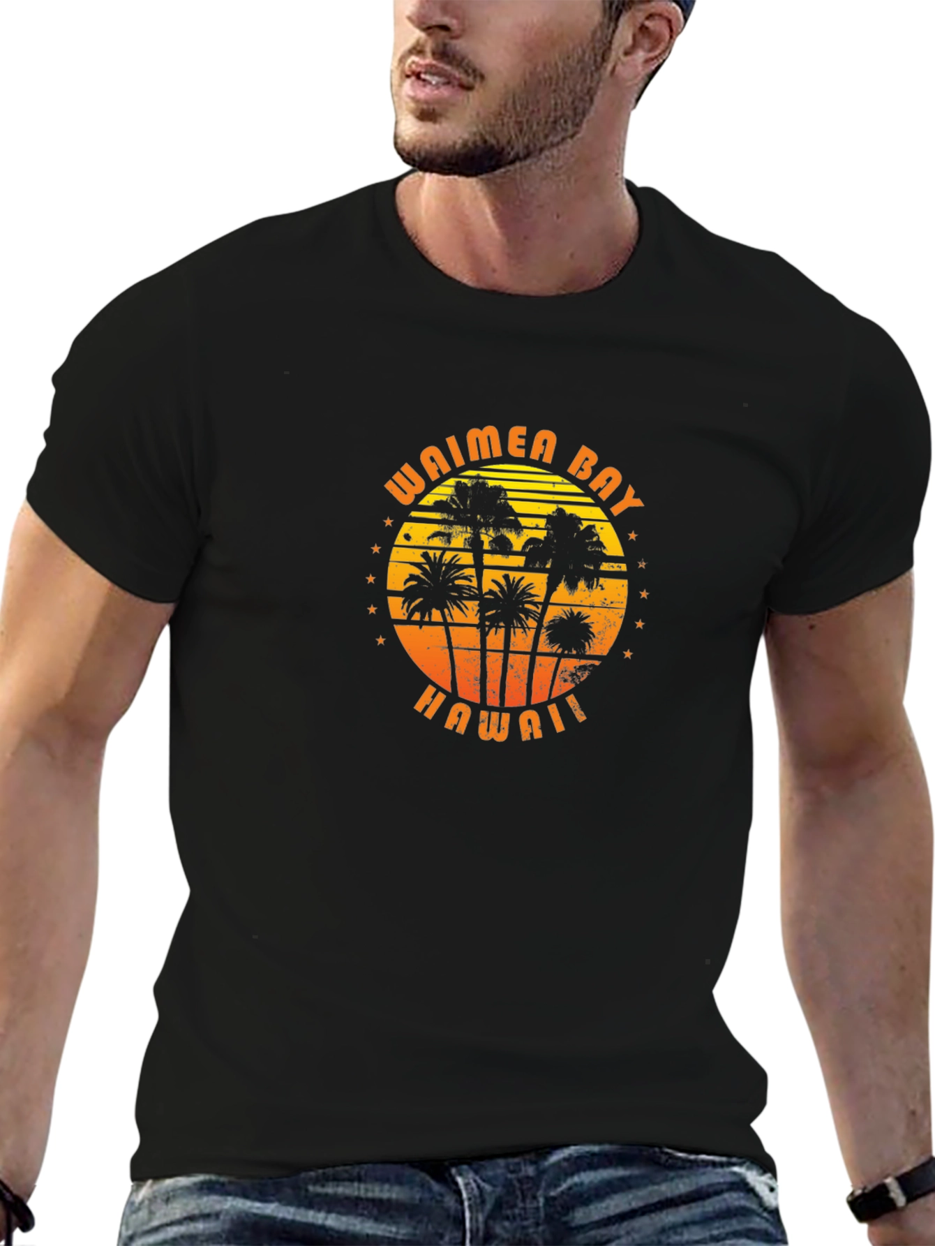 Waimea Bay Hawaii Graphic T-Shirt