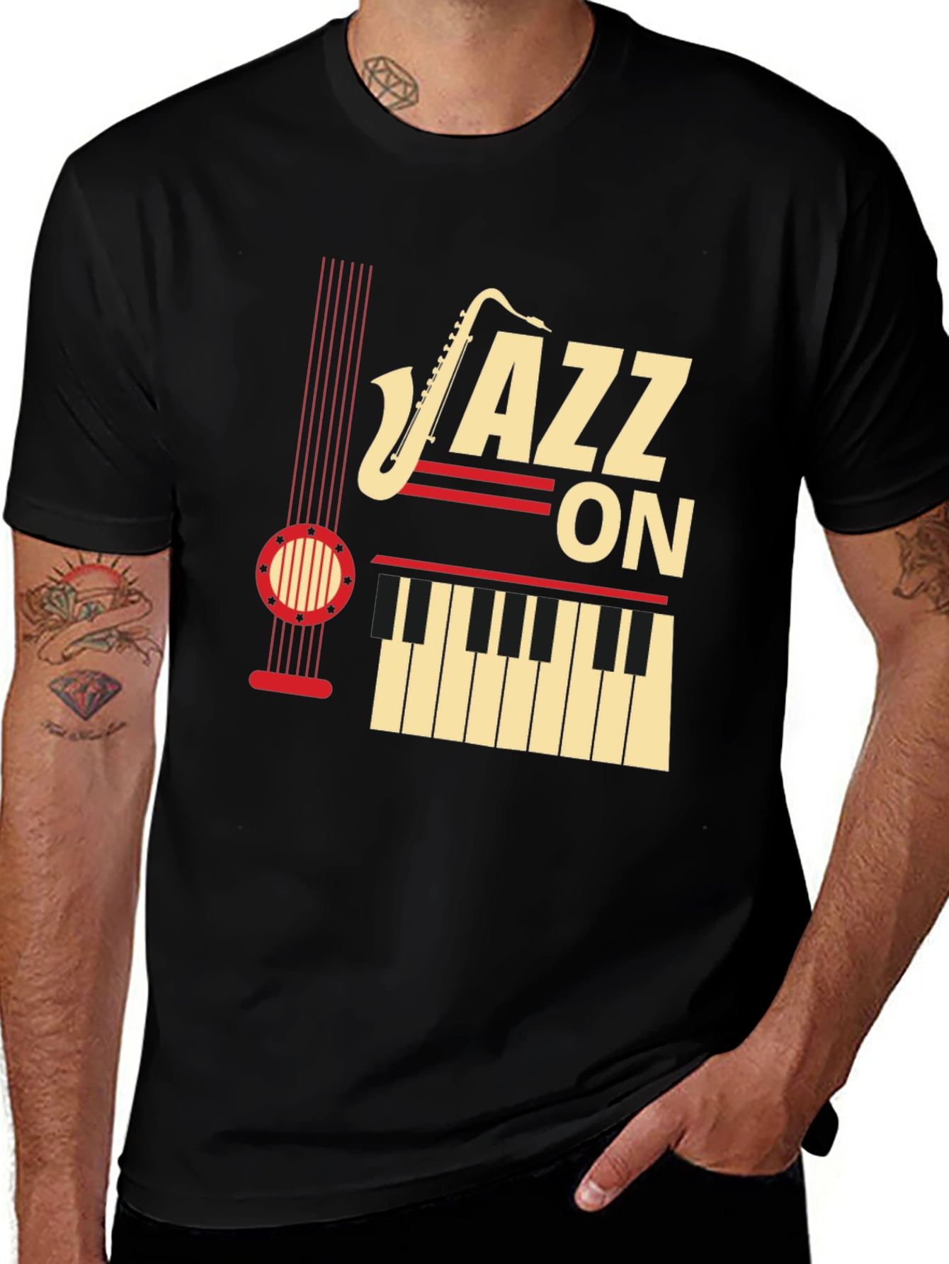 Jazz On T-Shirt