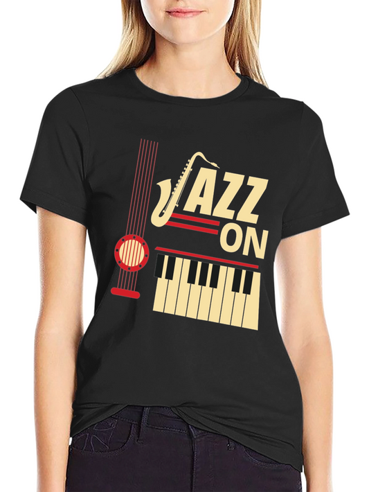 Jazz On T-Shirt