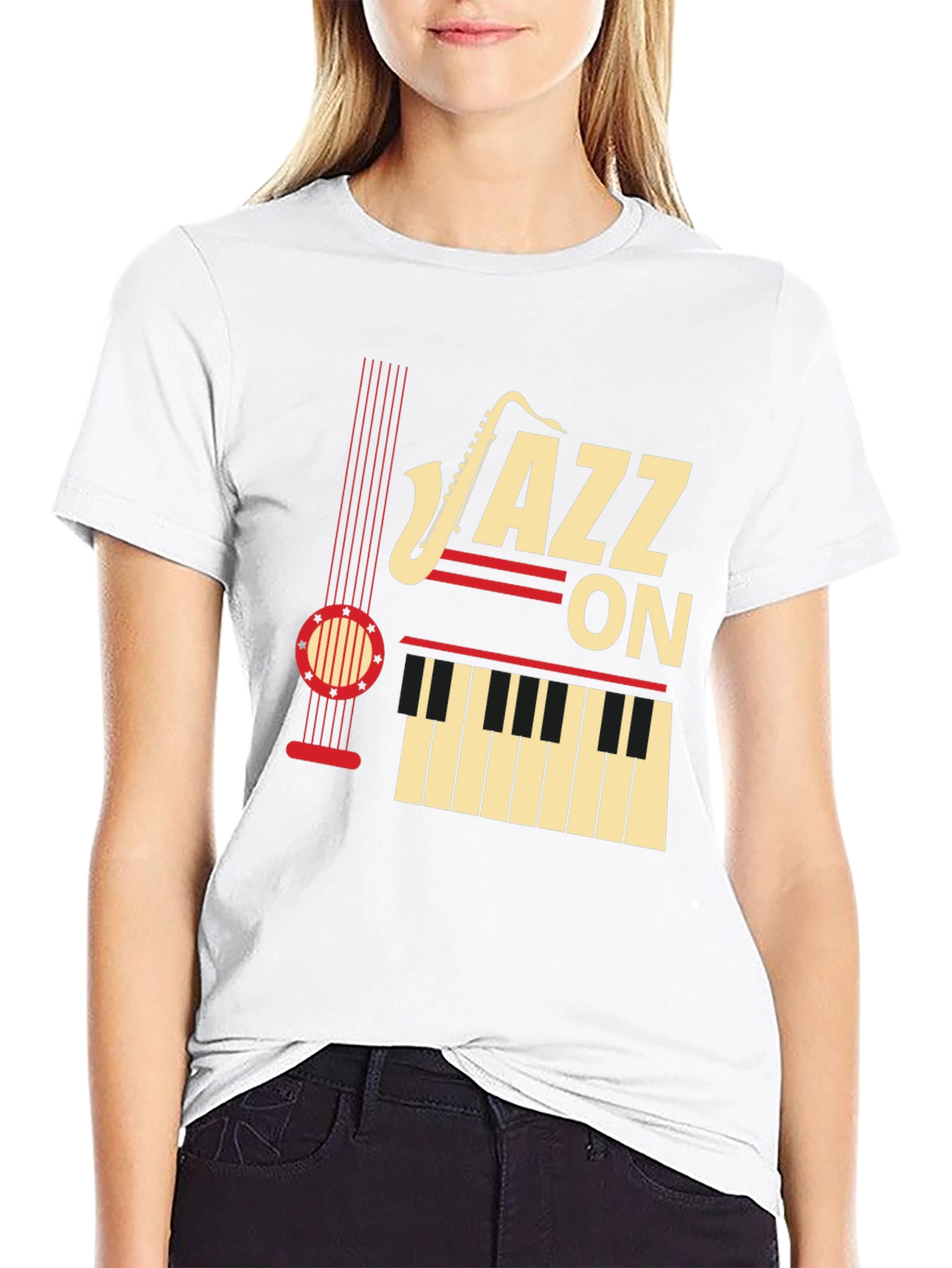 Jazz On T-Shirt