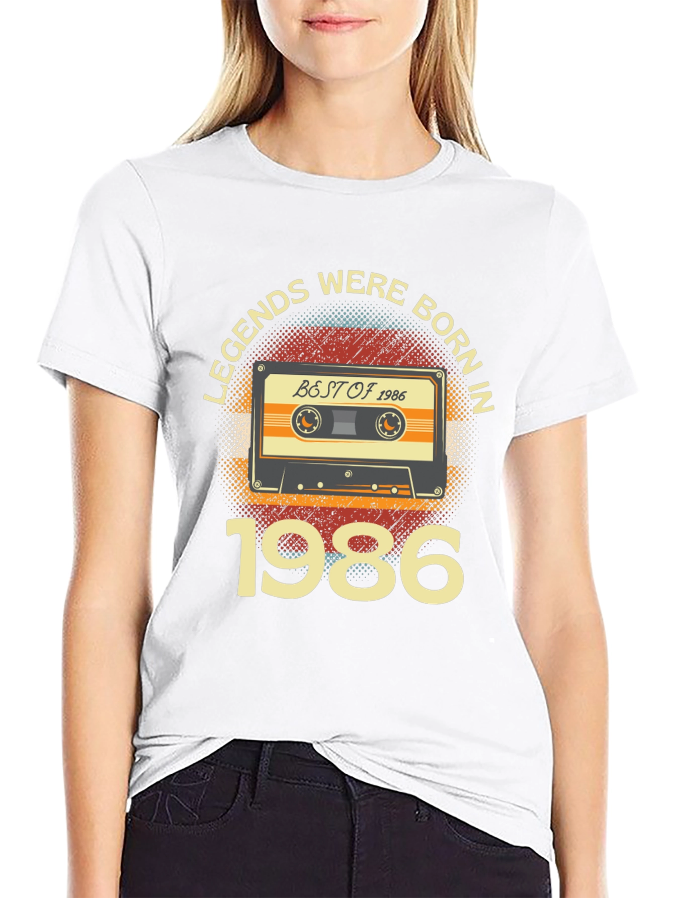 Legends Born in 1986 Cassette T-Shirt