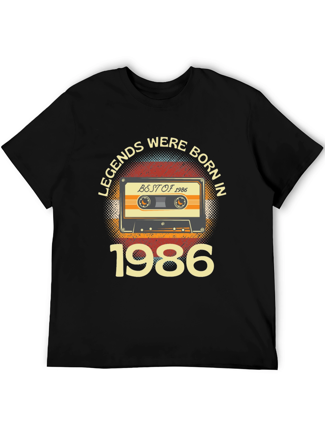 Legends Born in 1986 Cassette T-Shirt