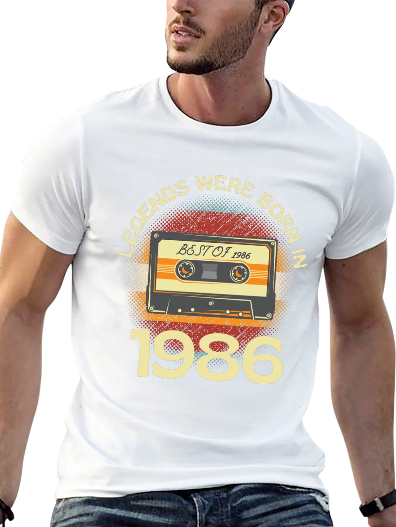 Legends Born in 1986 Cassette T-Shirt