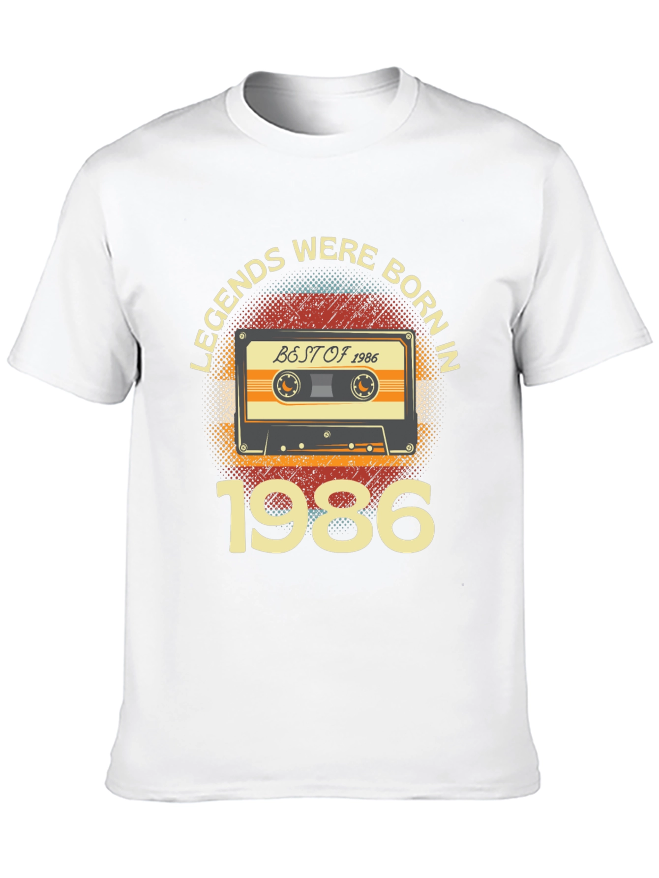 Legends Born in 1986 Cassette T-Shirt