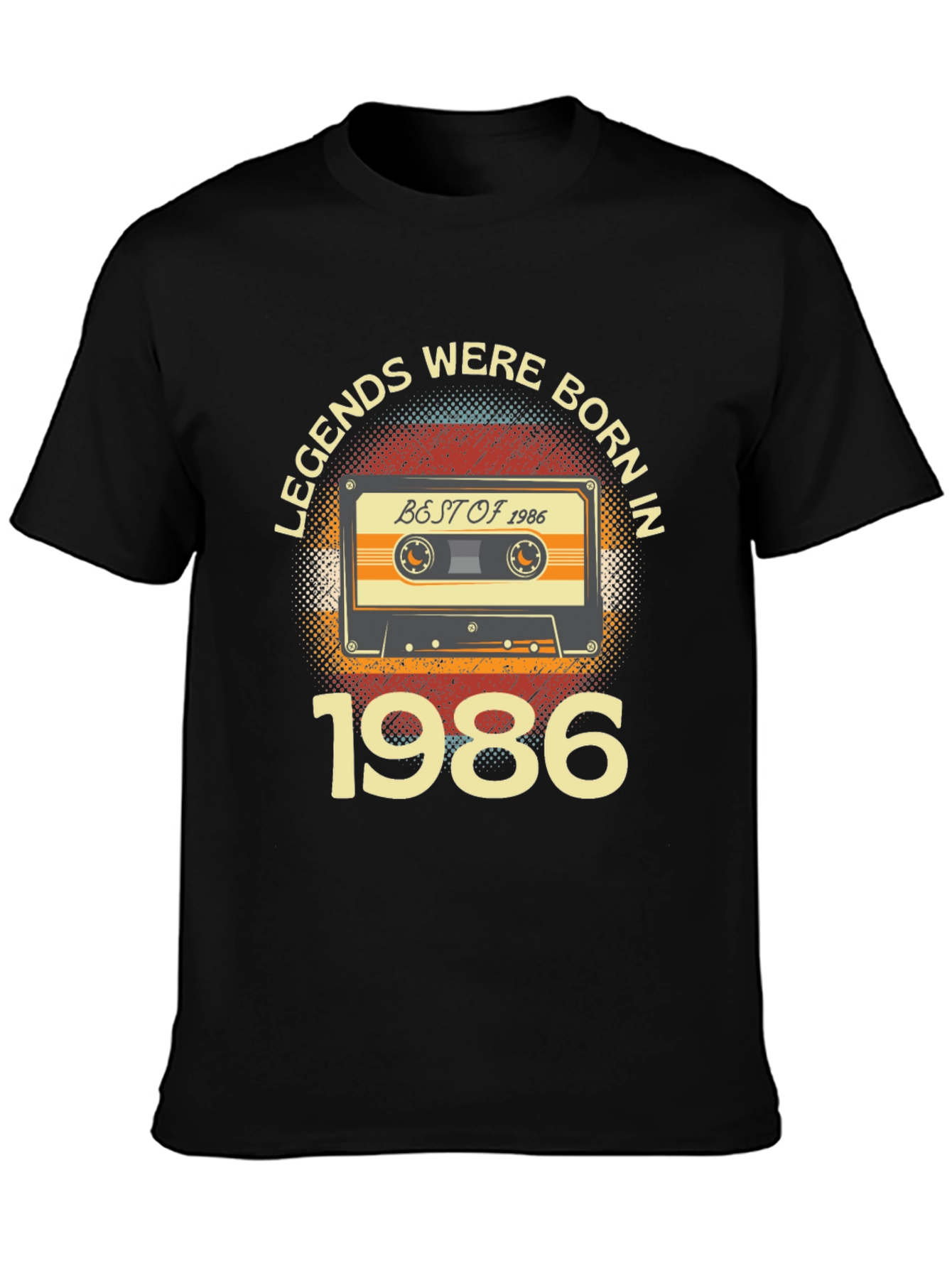 Legends Born in 1986 Cassette T-Shirt