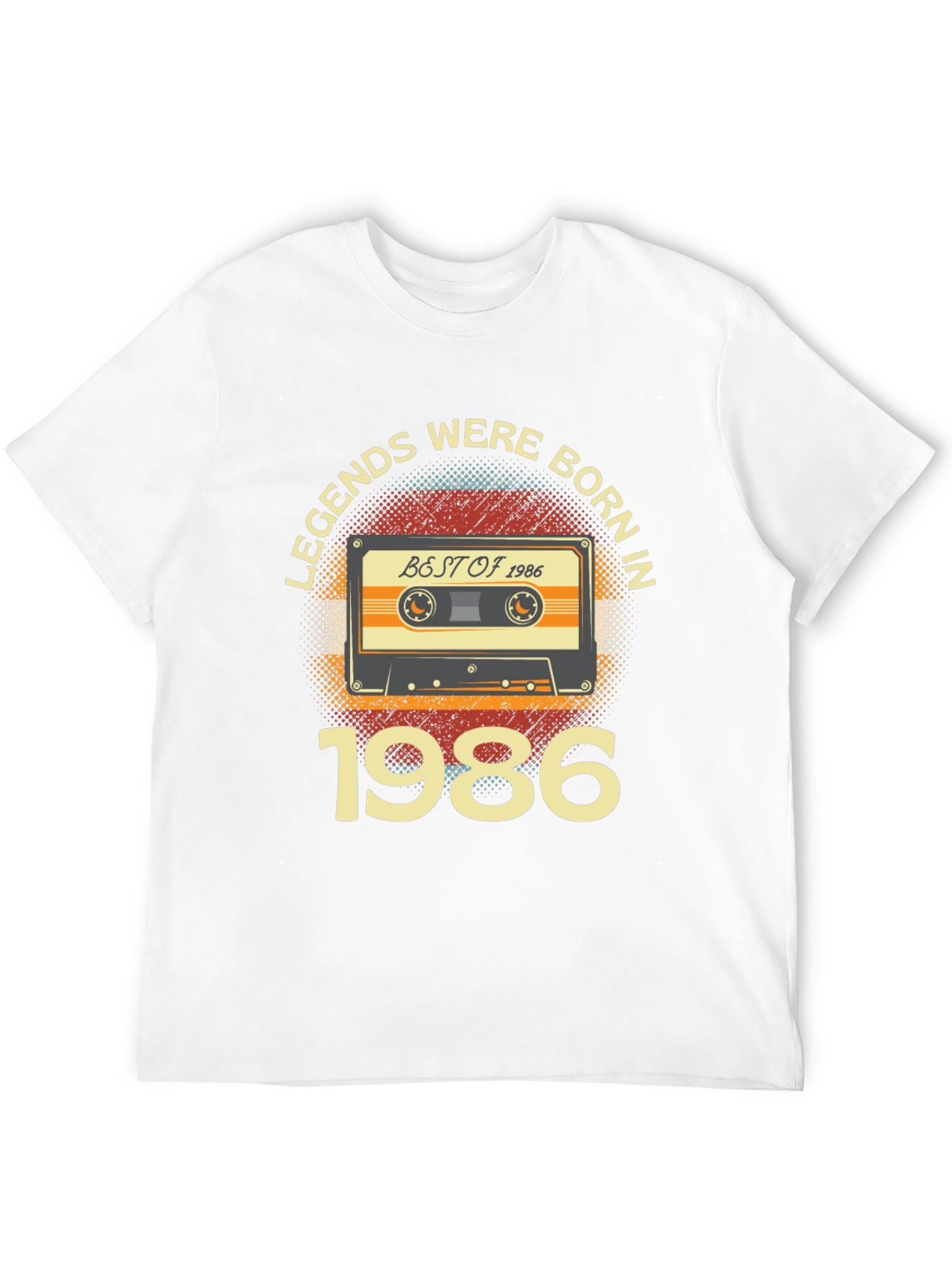 Legends Born in 1986 Cassette T-Shirt