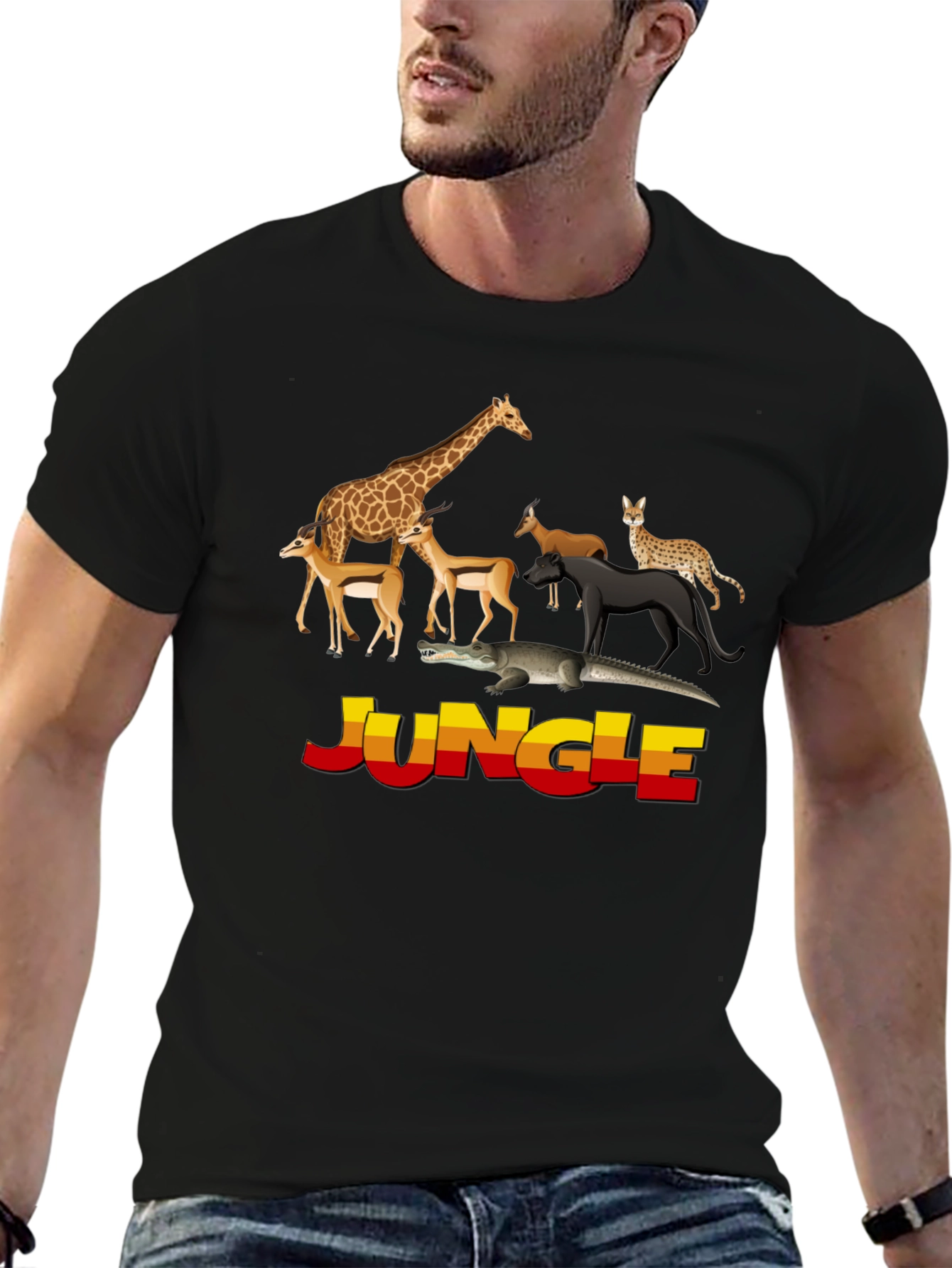 Jungle Animals Graphic Tee