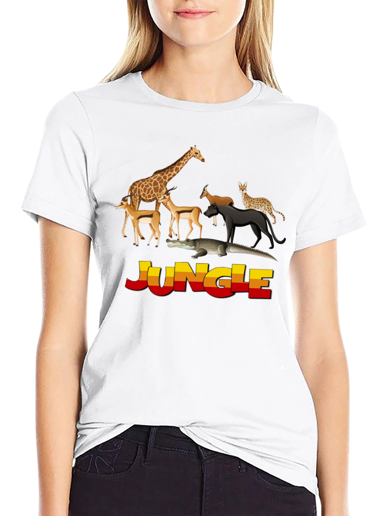 Jungle Animals Graphic Tee
