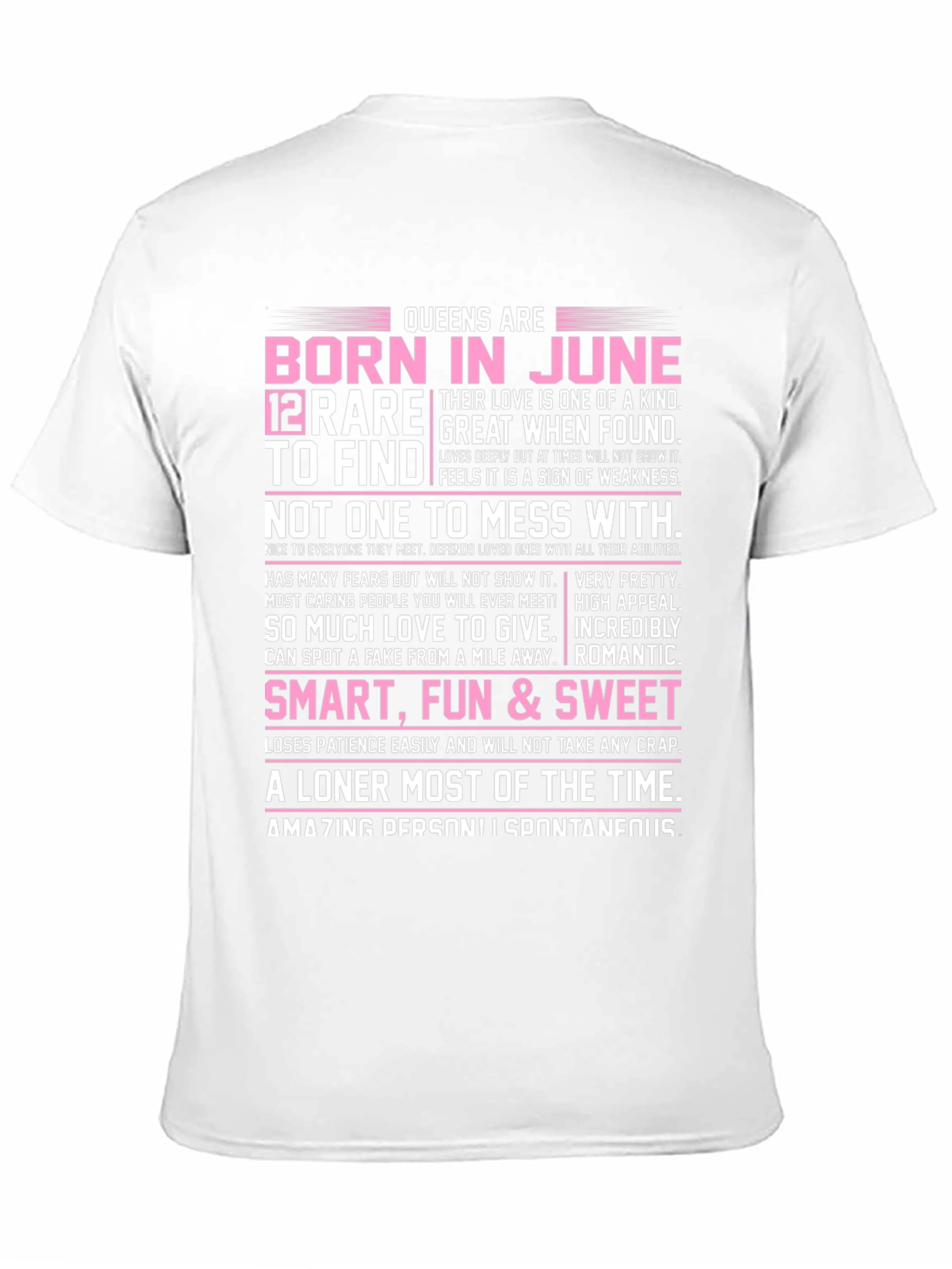 Queens Born in June Graphic T-Shirt