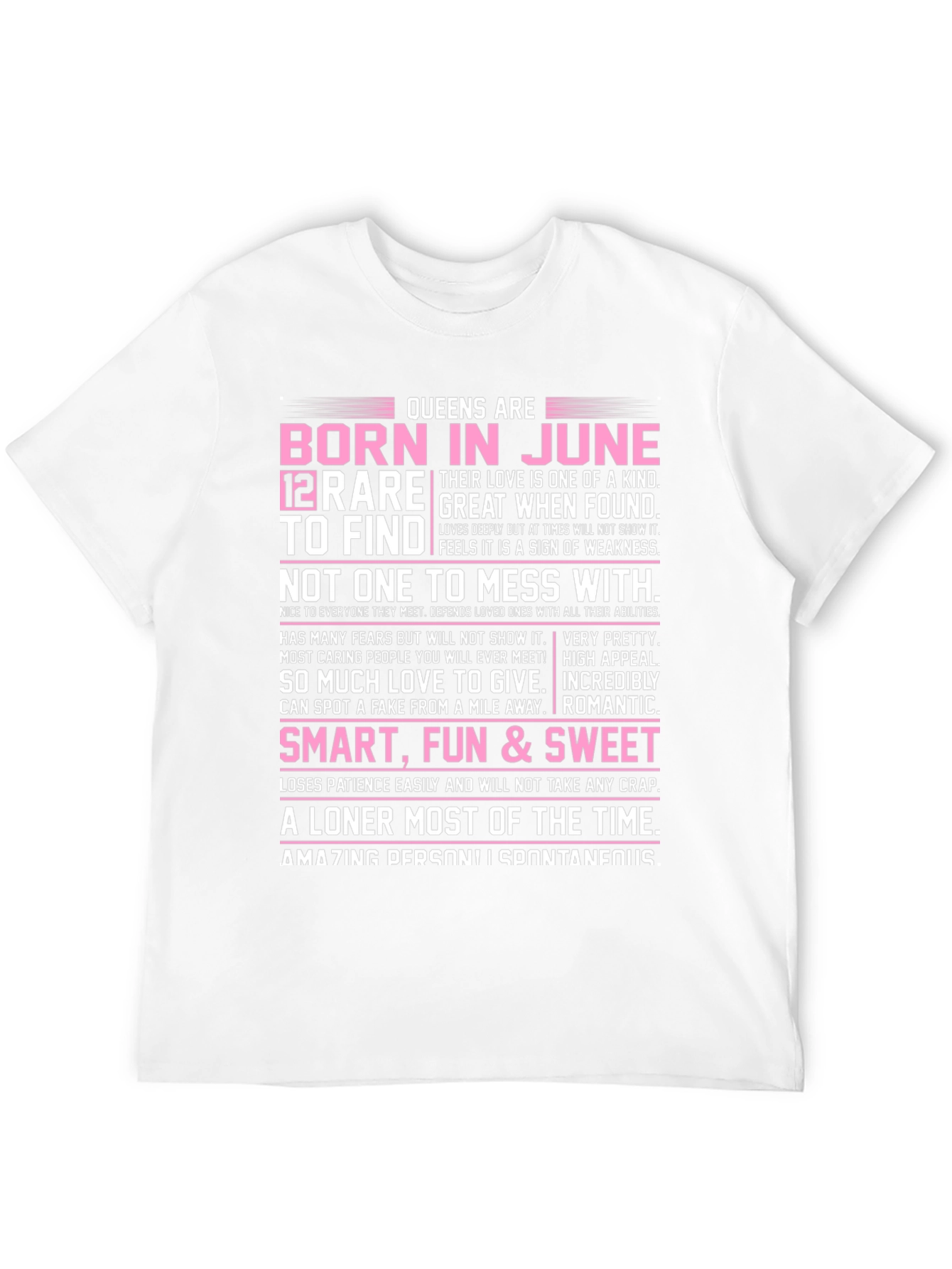 Queens Born in June Graphic T-Shirt
