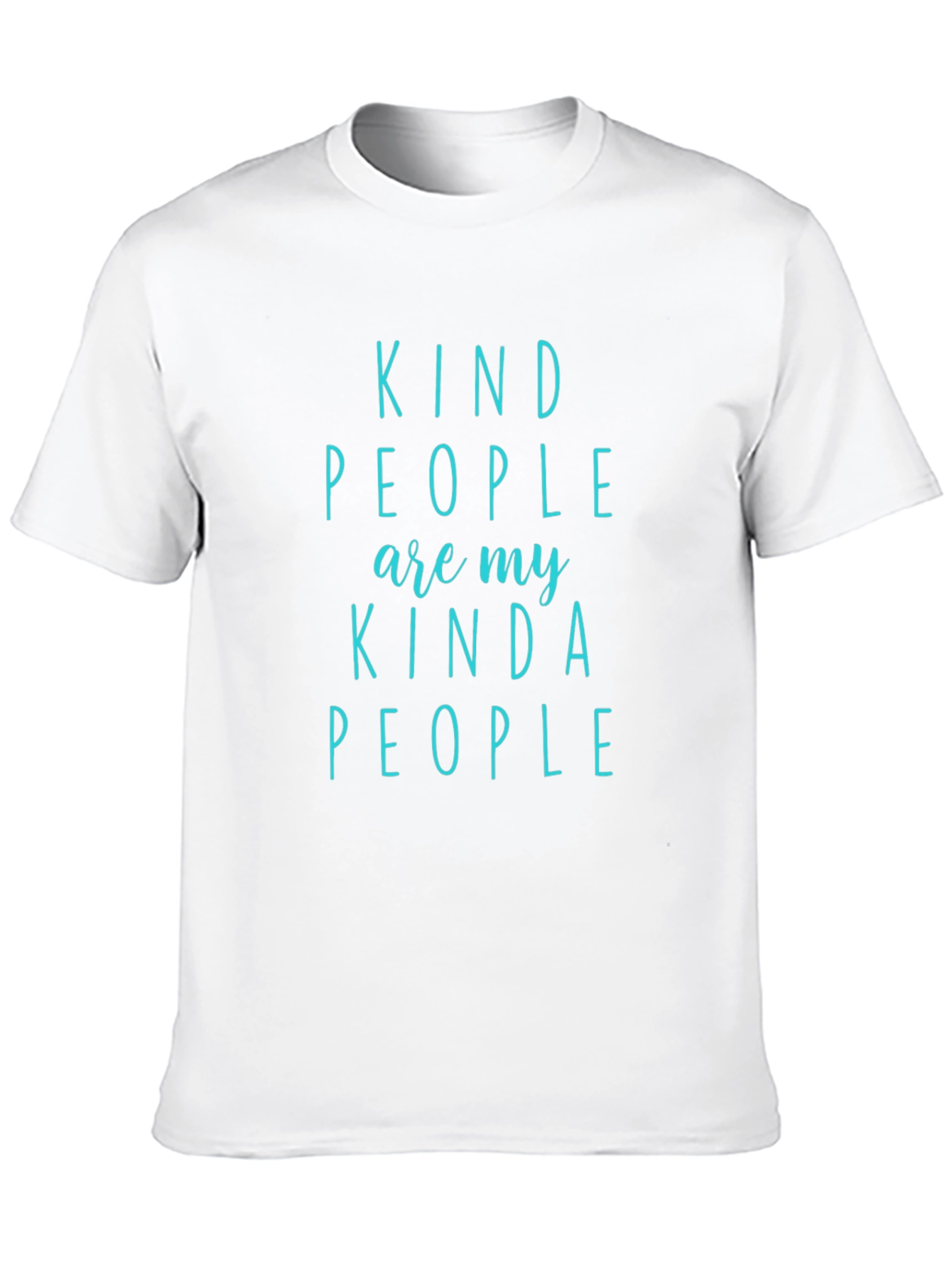 Kind People Graphic Tee - Soft Black T-Shirt