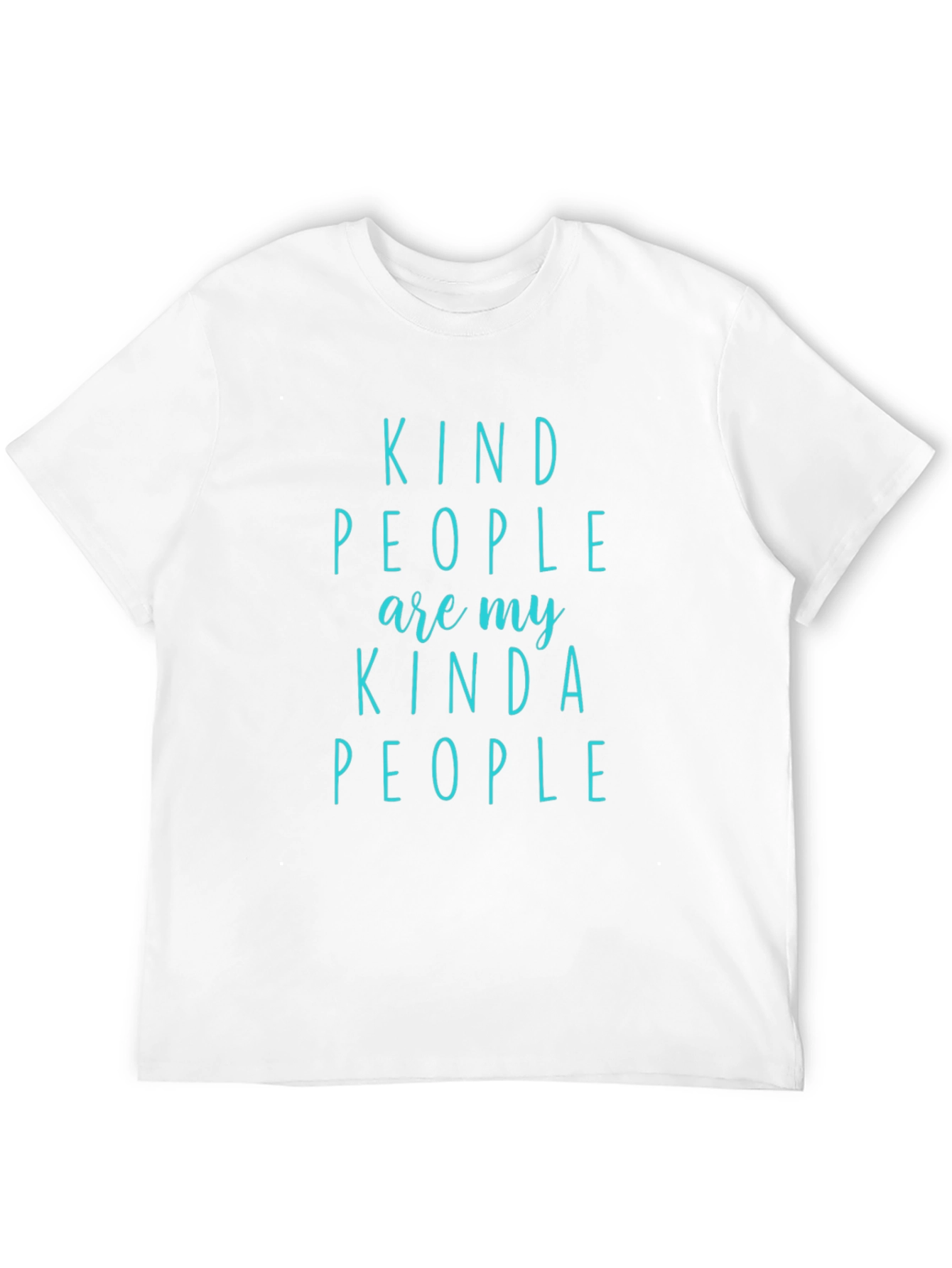 Kind People Graphic Tee - Soft Black T-Shirt