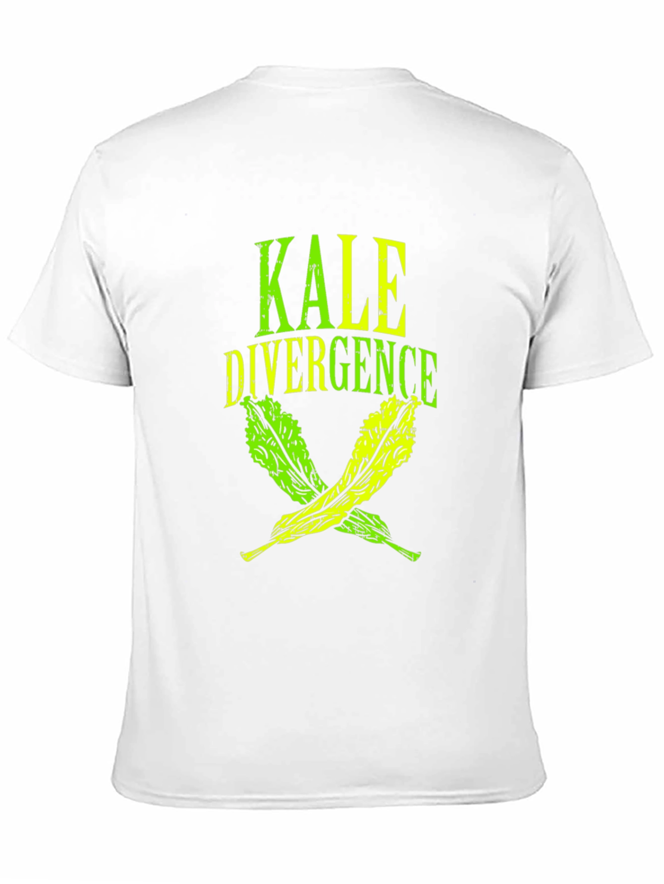 Kale Divergence Graphic Tee - Black Cotton