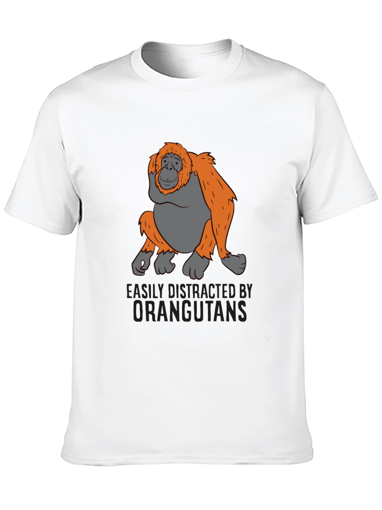 Easily Distracted Orangutan Tee