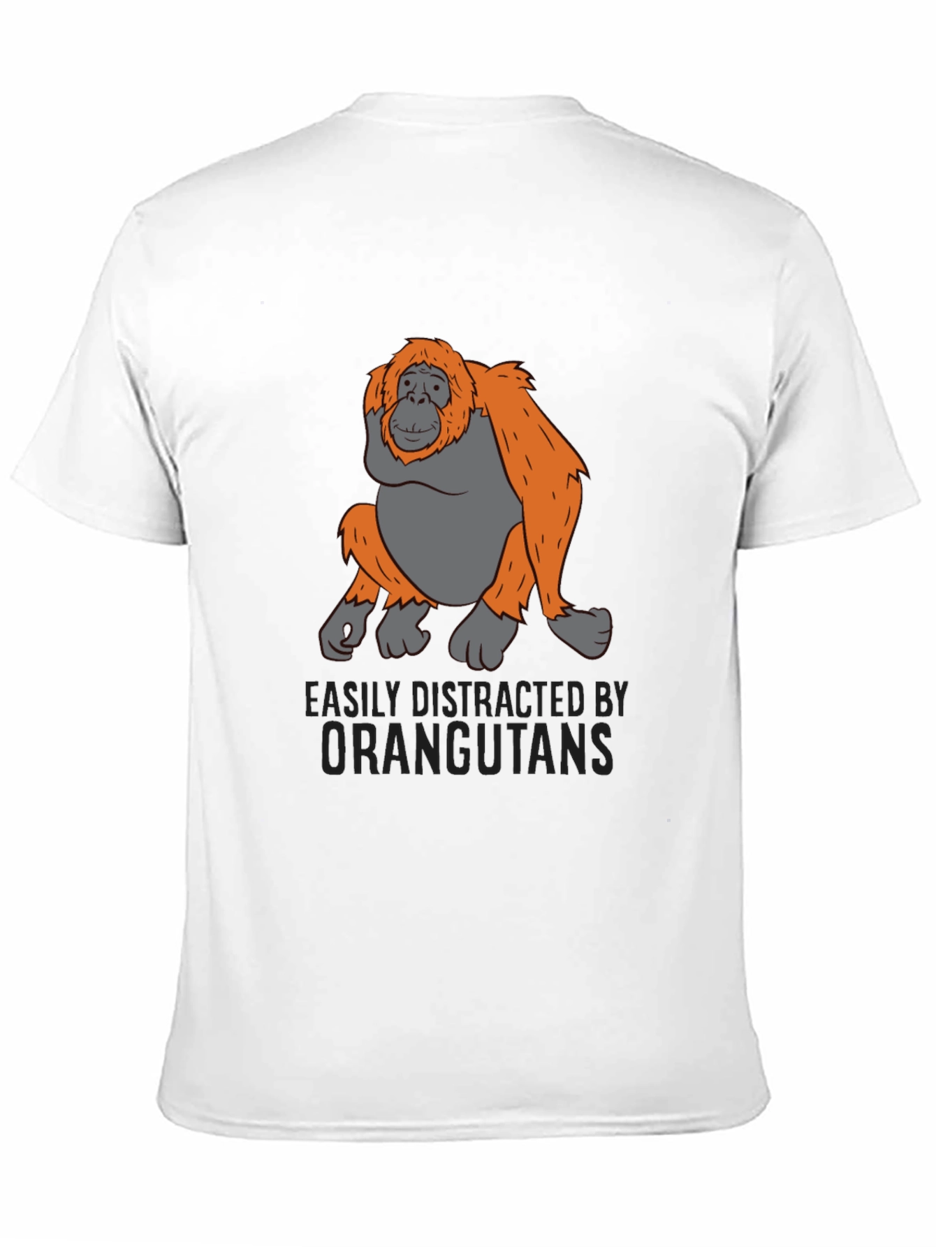 Easily Distracted Orangutan Tee