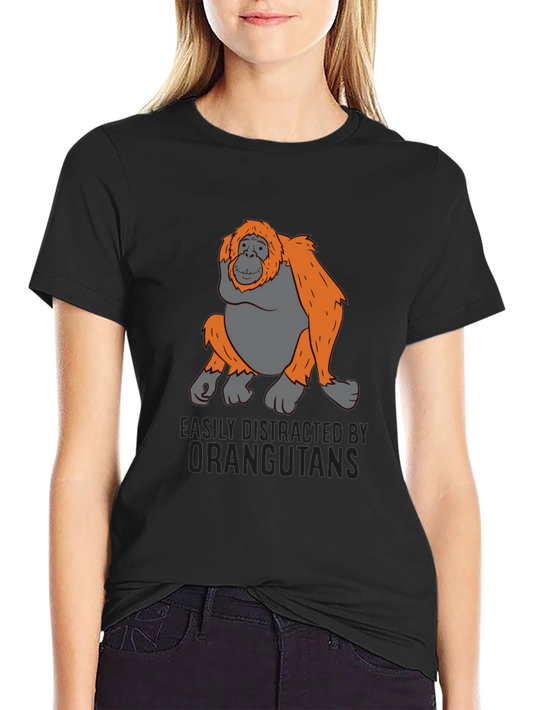 Easily Distracted Orangutan Tee