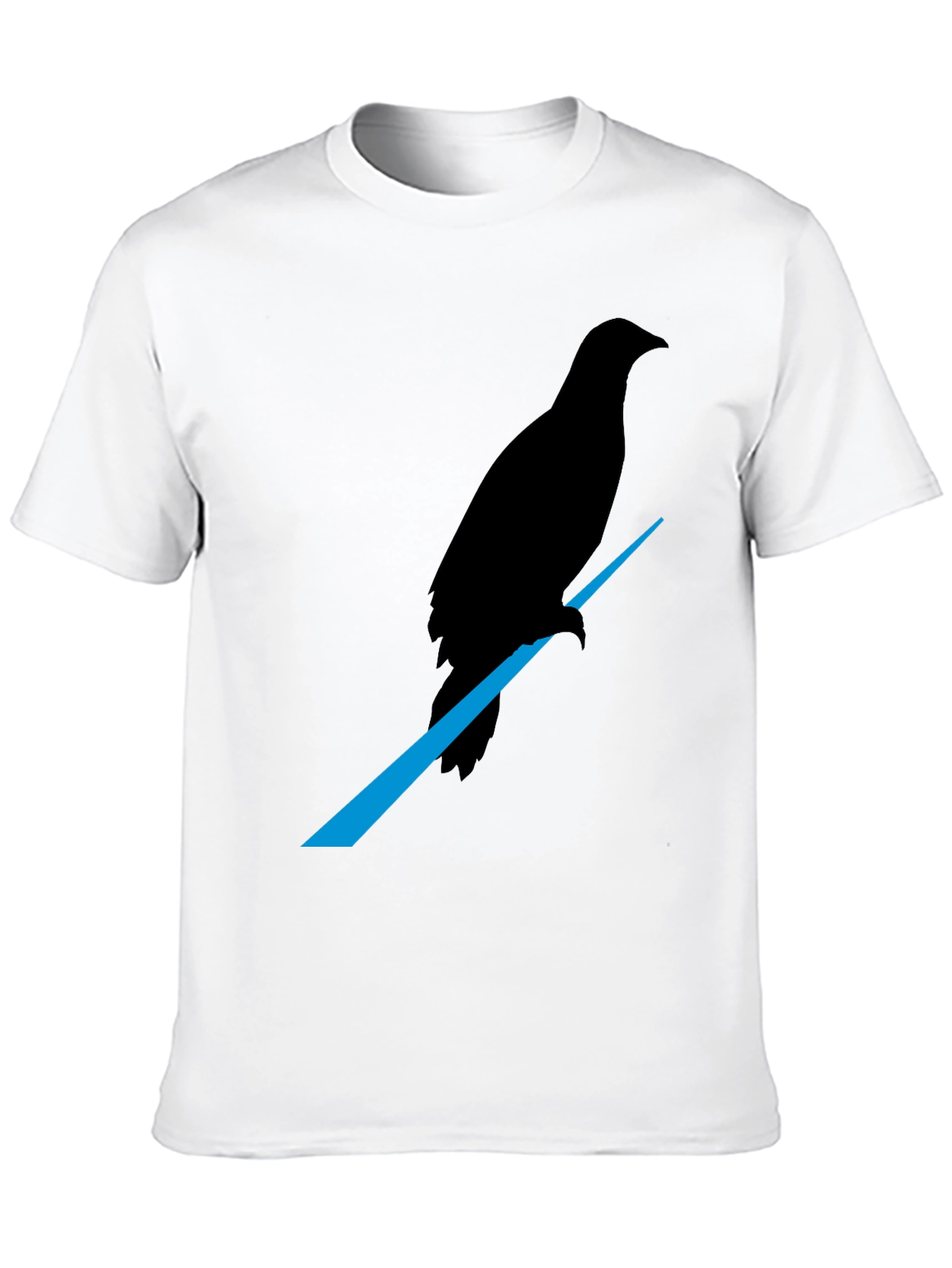 Raven Graphic Tee - Mens Black T-Shirt