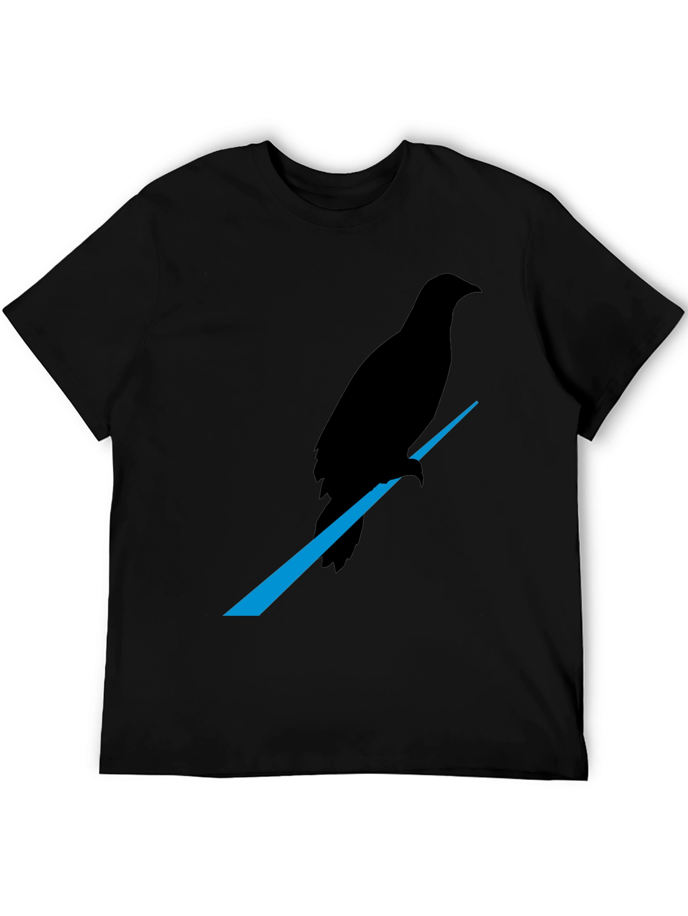 Raven Graphic Tee - Mens Black T-Shirt