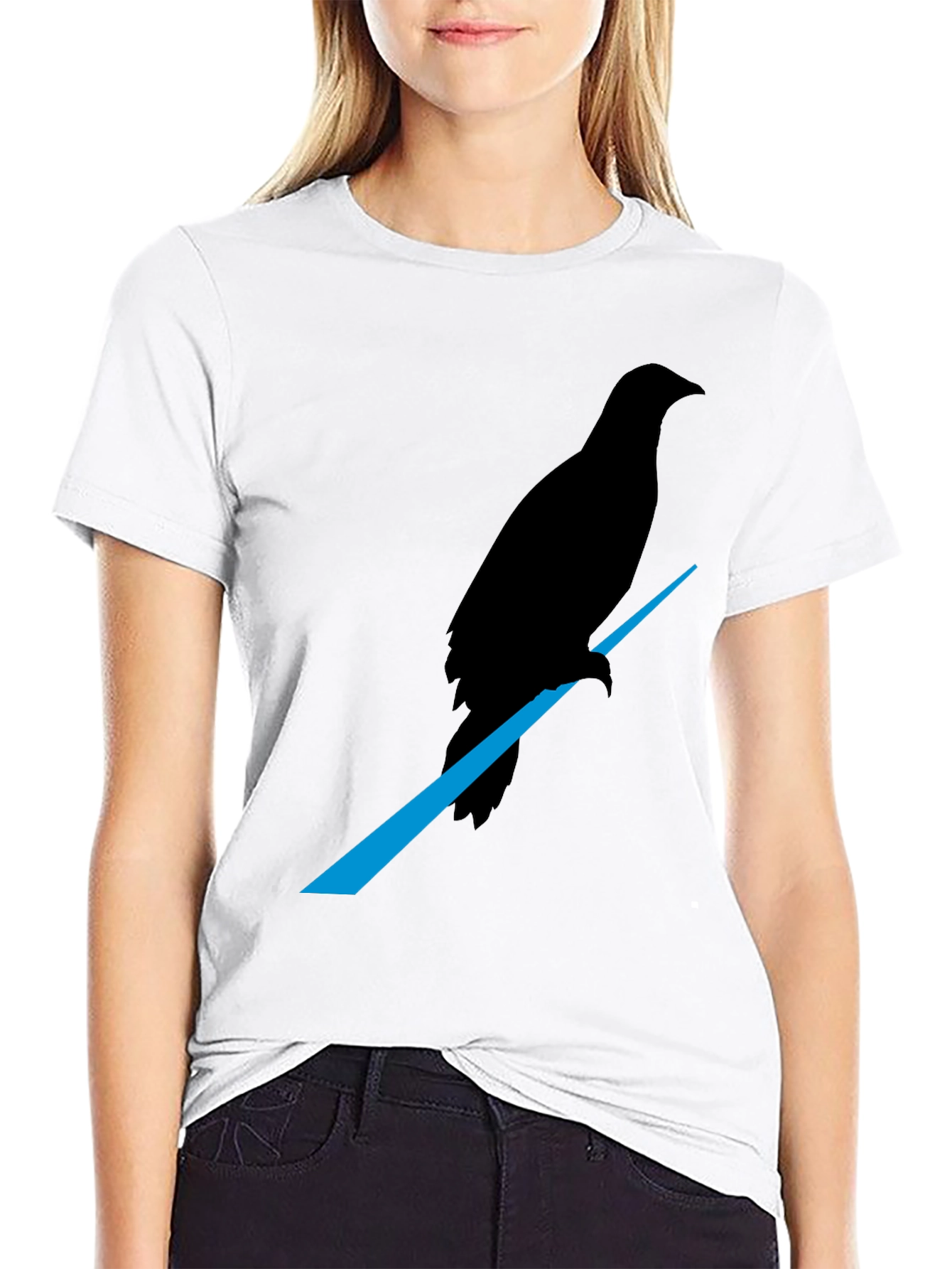 Raven Graphic Tee - Mens Black T-Shirt
