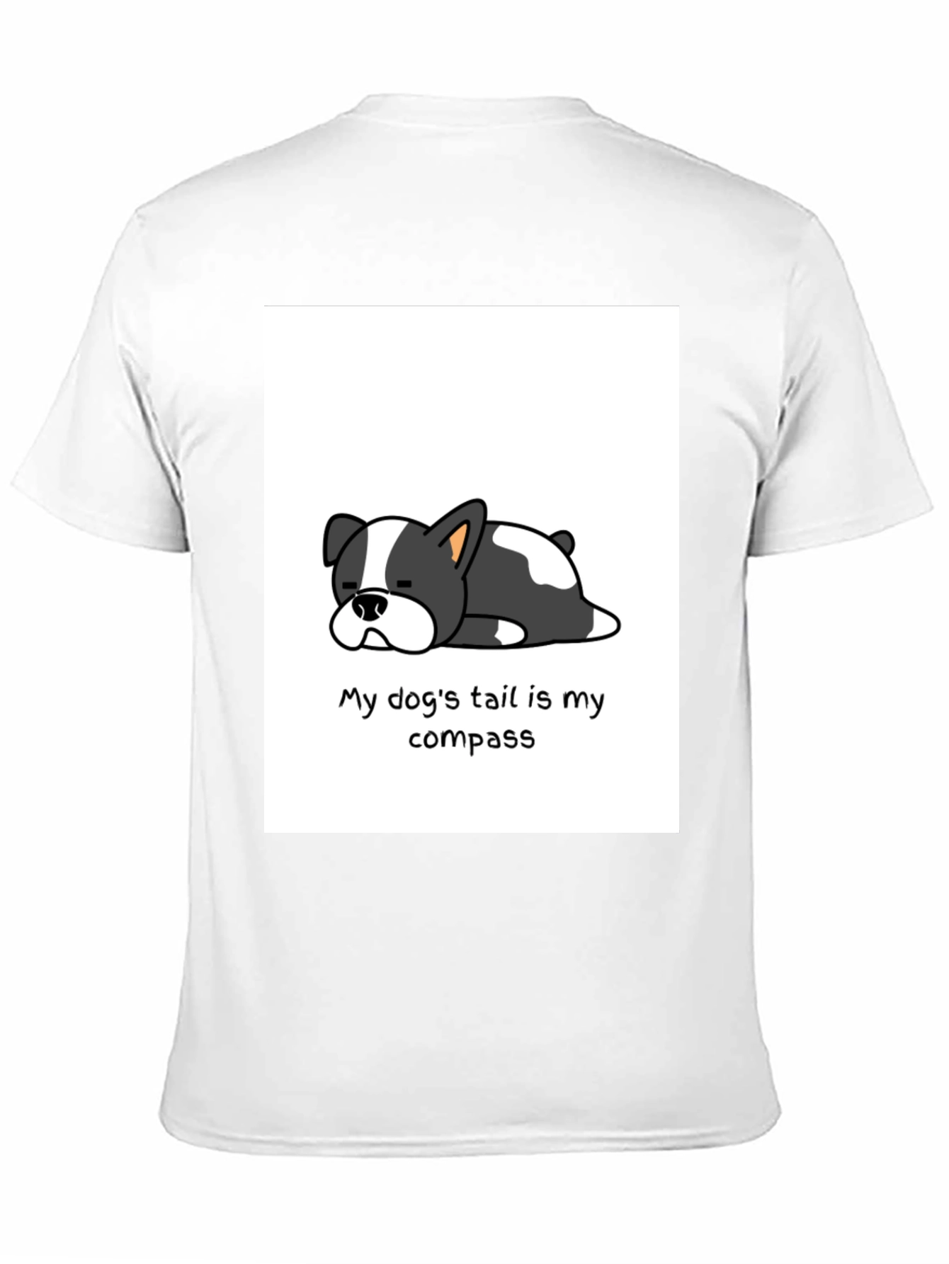 Cute Dog Compass T-Shirt