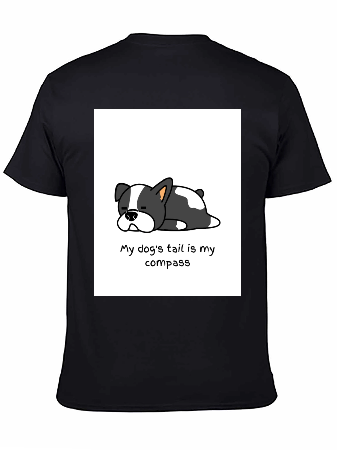 Cute Dog Compass T-Shirt