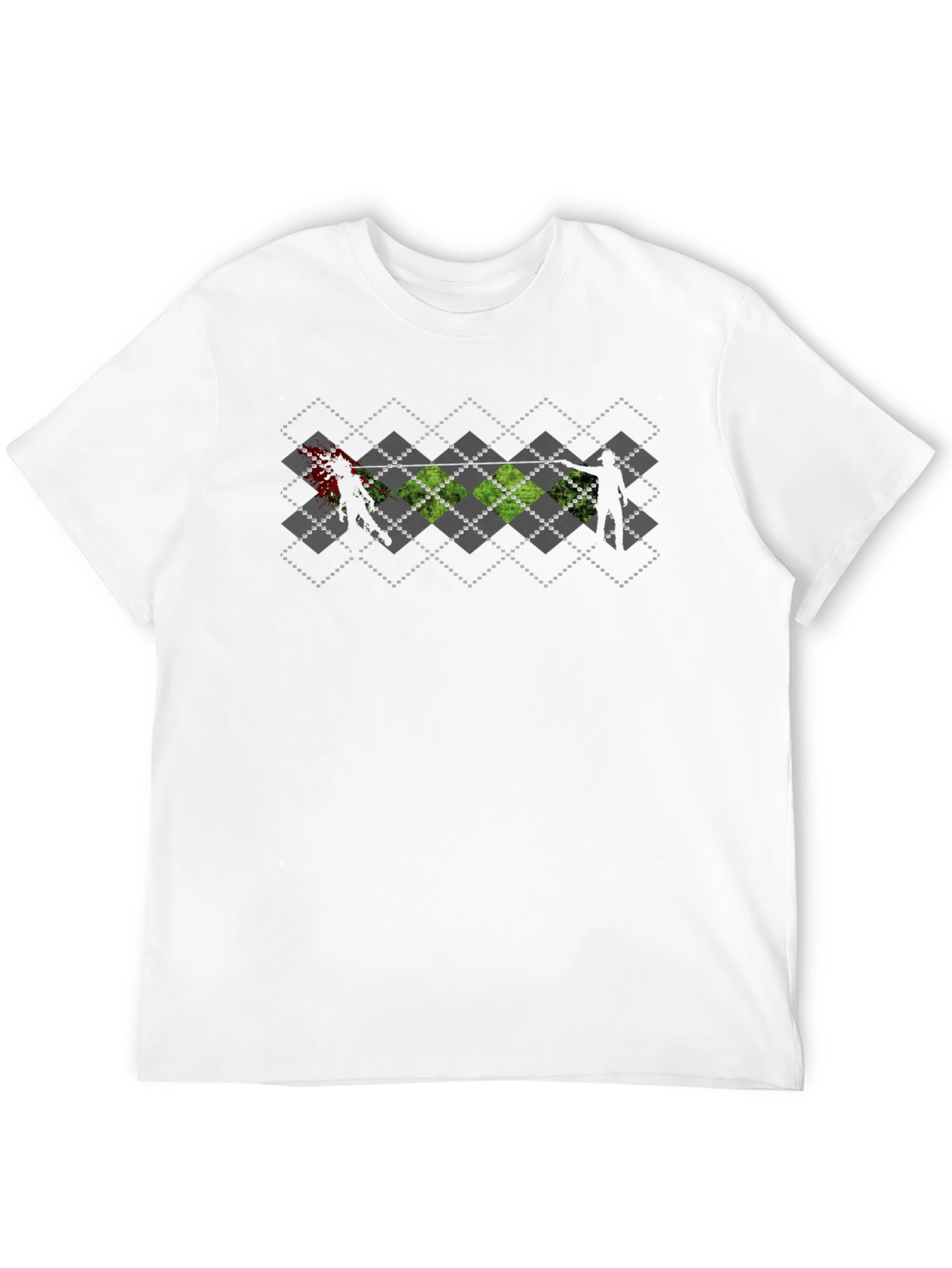 Zombie Argyle T-Shirt