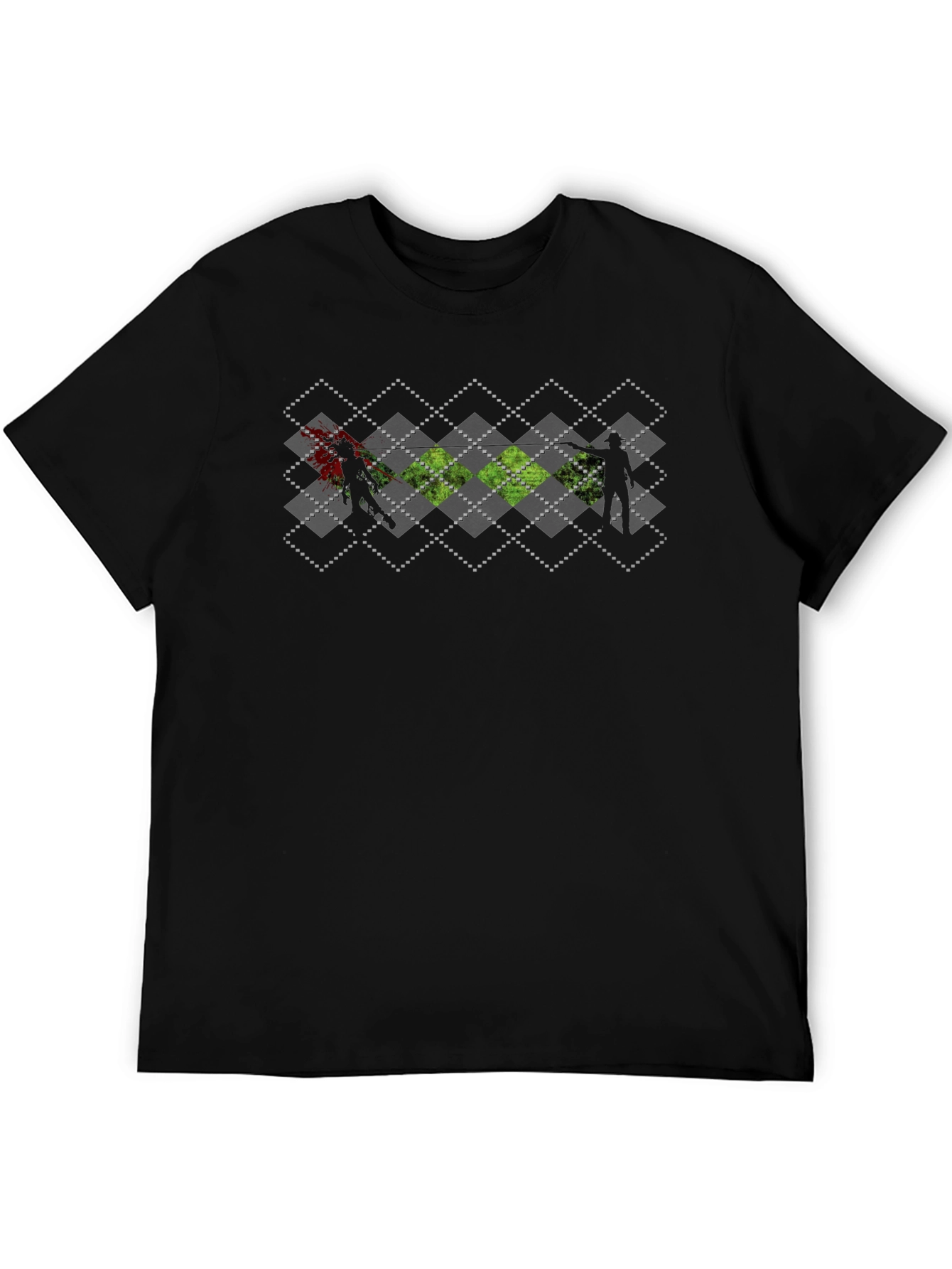 Zombie Argyle T-Shirt